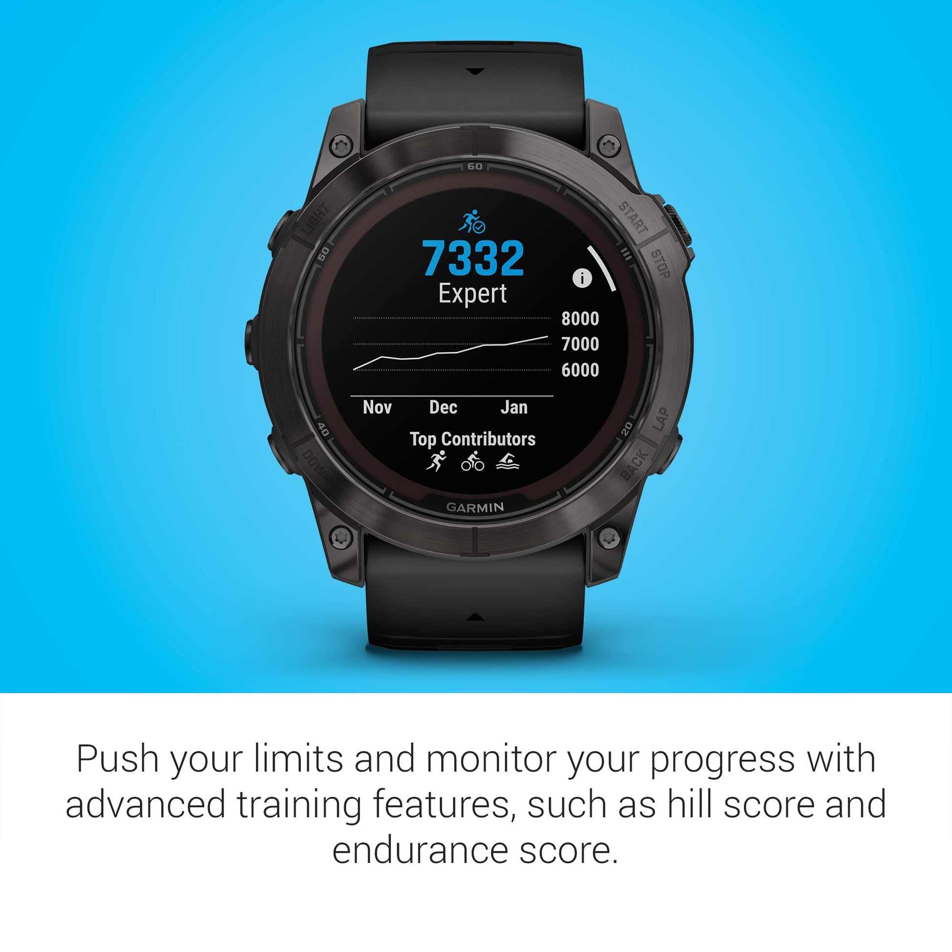 Garmin Fenix 7X Pro Zafiro Solar, Gris Carbon/Negro 51 mm