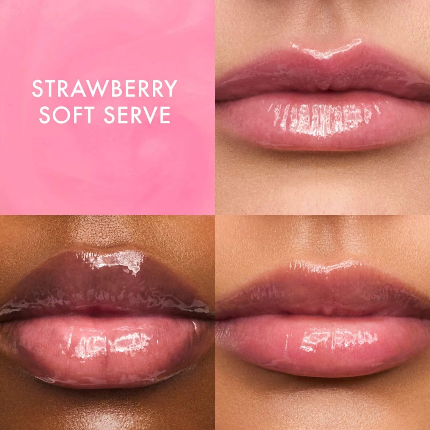 Summer Fridays Sweet Pink Lip Butter Balm Duo, Bálsamo Labial Hidratante, Edición Limitada Birthday Cake y Strawberry Soft Serve, 2 Piezas de 15g