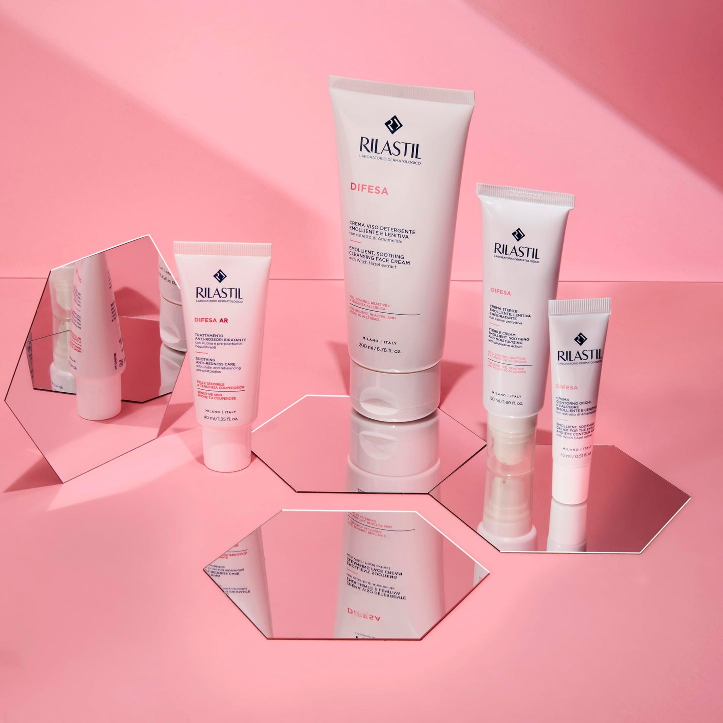 Rilastil Difesa Emollient 200ml Crema Limpiadora