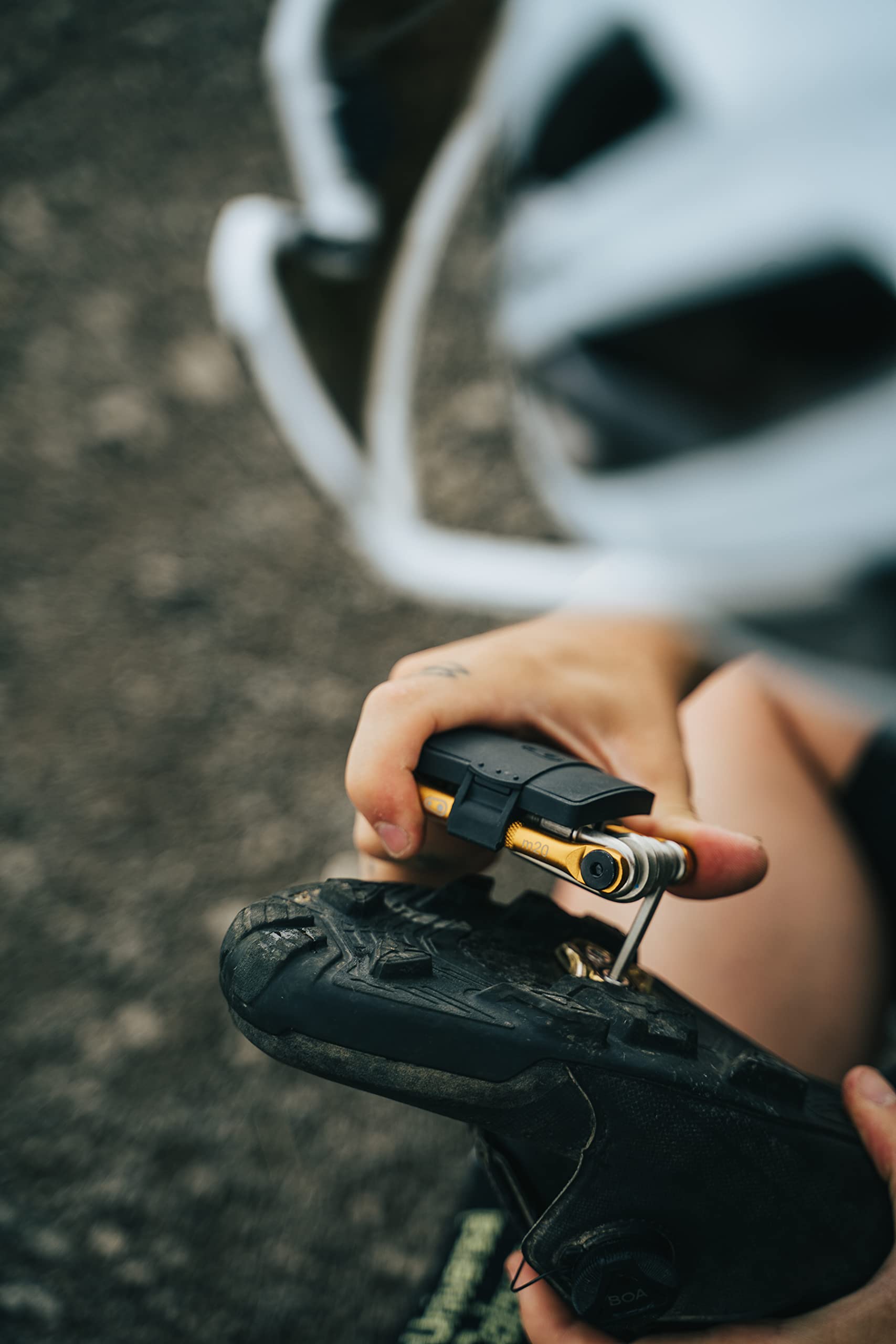 Crankbrothers M5, Herramienta de Bicicleta de la Serie M, níquel, Talla única