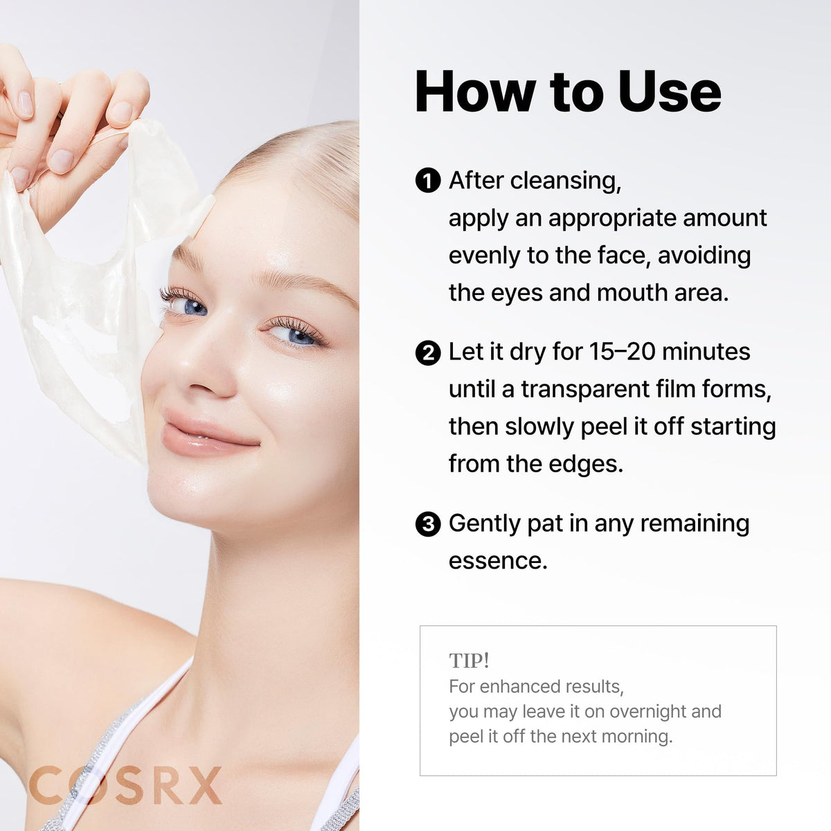 Cosrx Pdrn Exosome Skinplaning Glaze Mask
