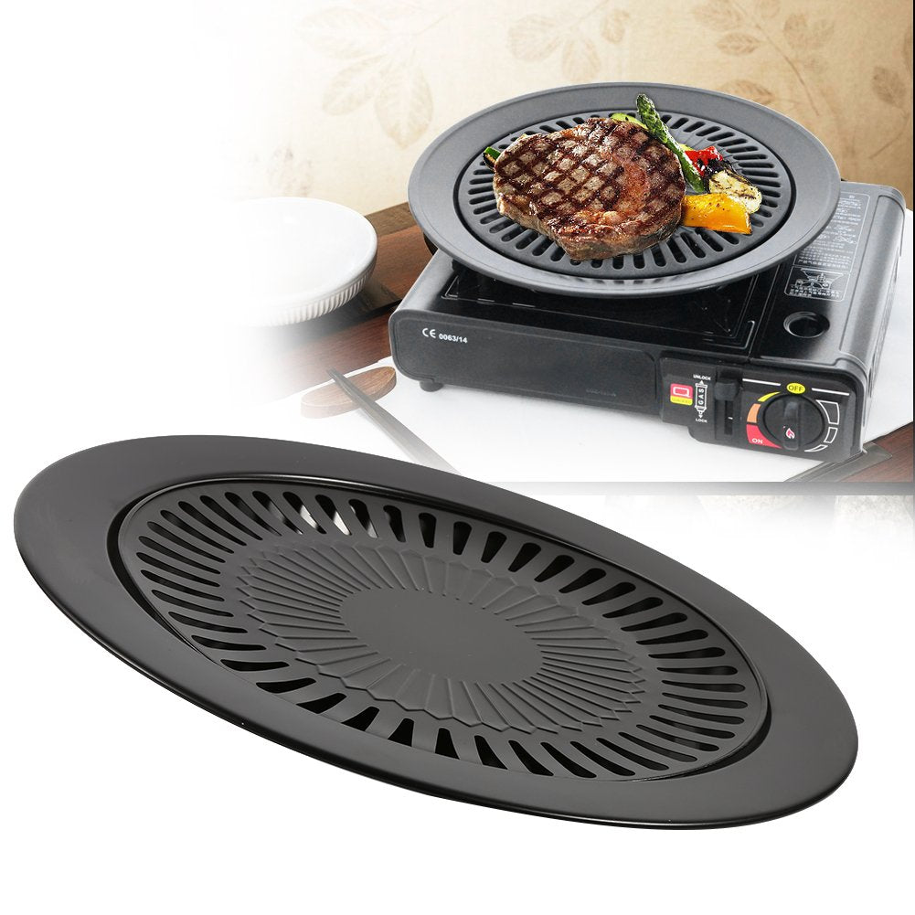 Parrilla para Barbacoa Yosoo Metálica Antiadherente para Interior y Exterior