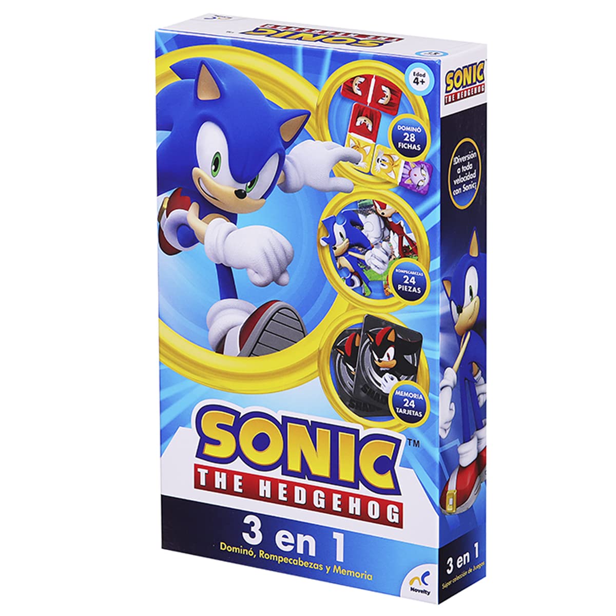 Set de Juegos Infantiles Novelty Corp Sonic 3 en 1 para Niños