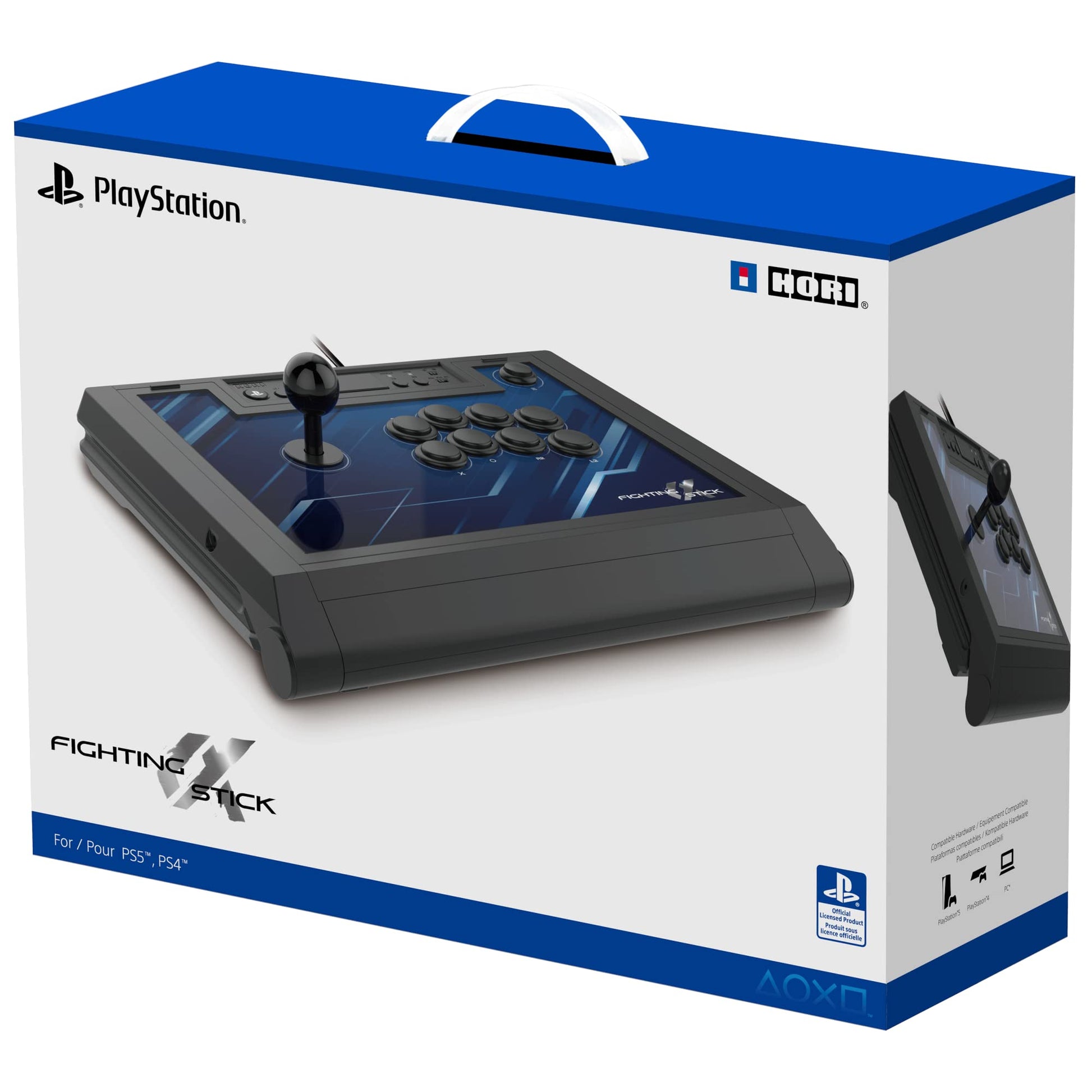 HORI Fighting Stick α para PlayStation 5 - Licencia oficial - PlayStation 5 Edition (Reacondicionado)