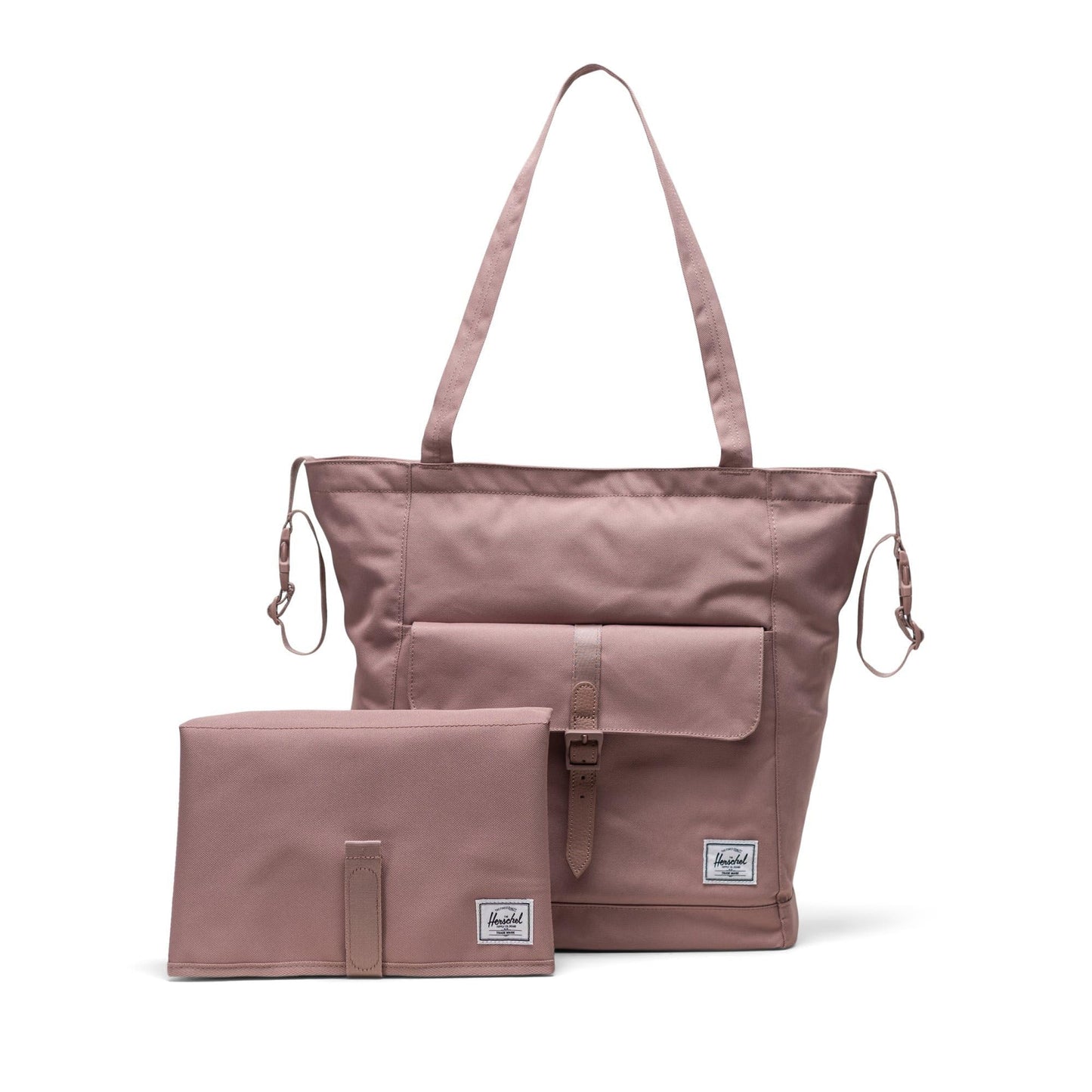 Herschel Supply Co. Retreat™ Bolsa de pañales, Rosa ceniza, Una talla, Bolsa de pañales Retreat