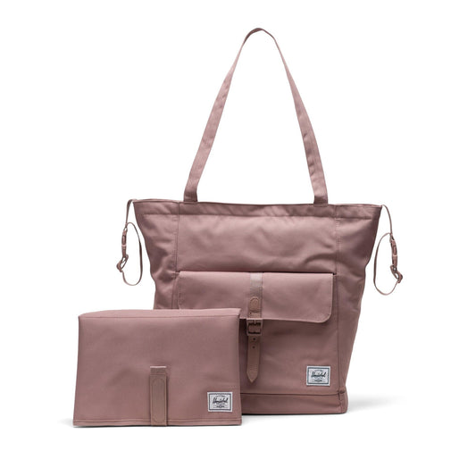 Herschel Supply Co. Retreat™ Bolsa de pañales, Rosa ceniza, Una talla, Bolsa de pañales Retreat