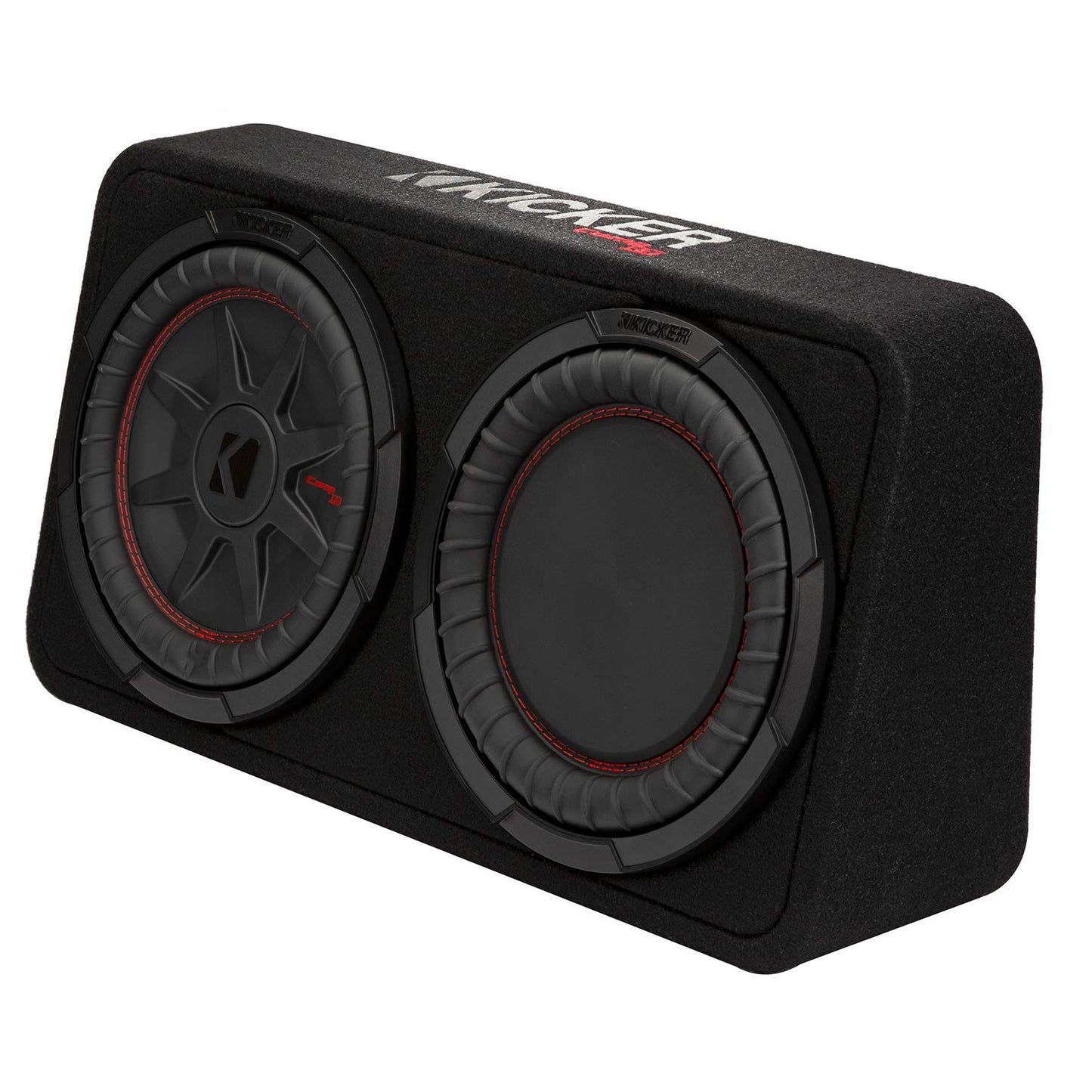 Kicker 48TCWRT102 CompRT Subwoofer de 10" en carcasa de perfil fino, 2ohm