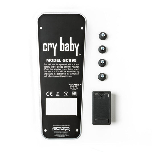 JIM DUNLOP ECB152 JIM DUNLOP Cry Baby® Placa inferior con puerta de batería