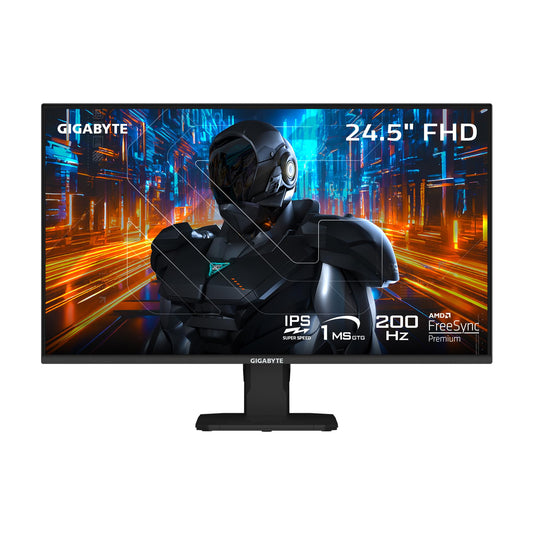 GIGABYTE Monitor Gamer GS25F2 LED 24.5", 1920x1080 Full HD, 200Hz, HDMI/DisplayPort, Bocinas Integradas, Negro