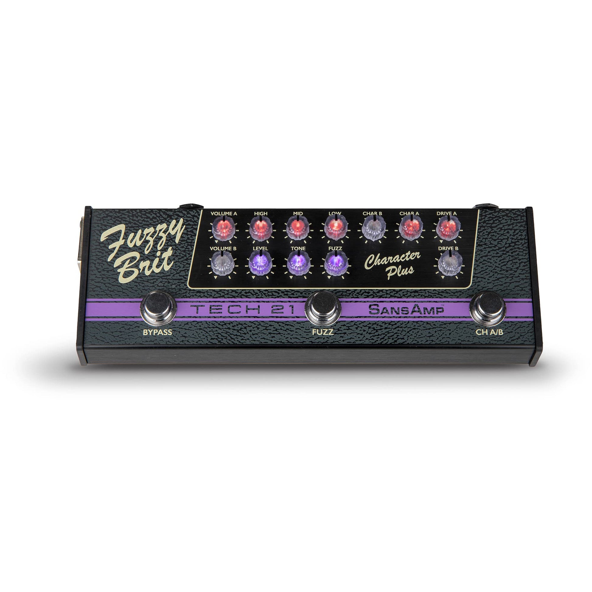 Pedal de Efectos Tech 21 Brit Fuzzy de la Serie Character