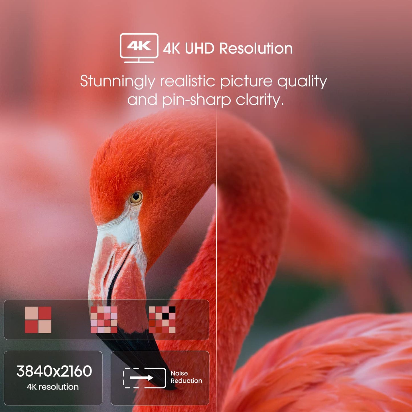 Hisense Pantalla LED Smart TV de 70 Pulgadas 4K 70a6h