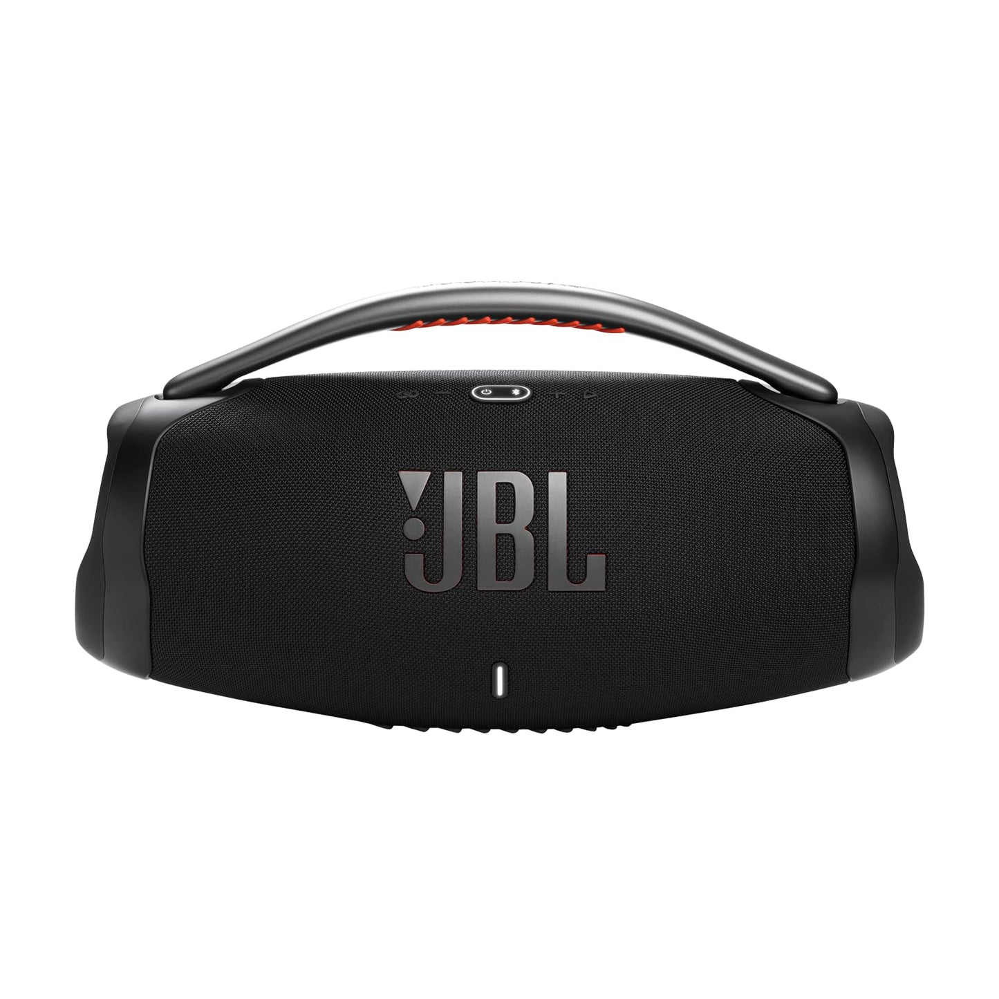 JBL Boombox 3 Bocina Portátil Bluetooth, 180W de Potencia, Reproducción 24 Horas, Resistente al Agua y Polvo IP67 - Negro