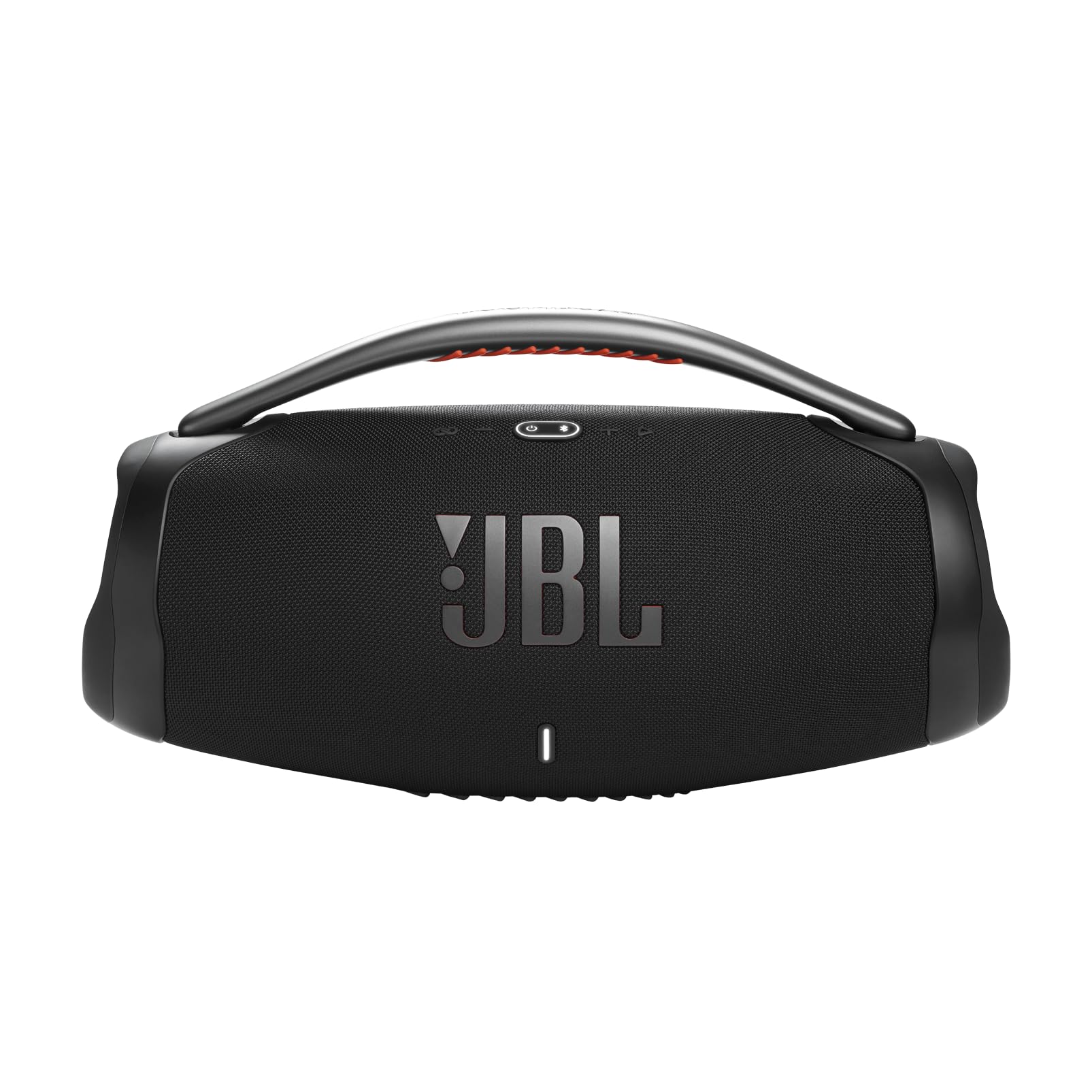 JBL Boombox 3 Bocina Portátil Bluetooth, 180W de Potencia, Reproducción 24 Horas, Resistente al Agua y Polvo IP67 - Negro