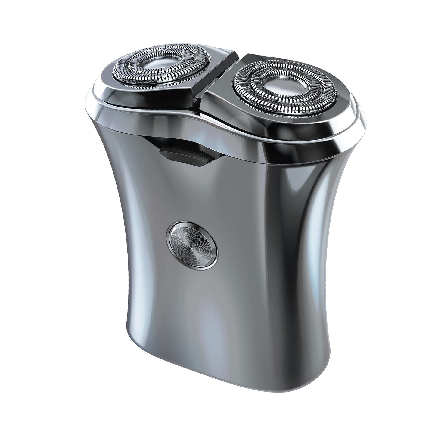 Perry Ellis Afeitadora Eléctrica para Hombre Con Cuchillas Giratorias Gemelas, Inalámbrica Portátil, Navaja Eléctrica de Viaje para Cara de Hombre, Afeitadora Recargable Usb, Cabezales de Afeitar Flot