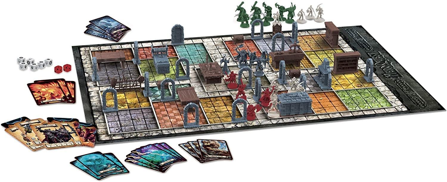 Avalon Hill Hasbro Gaming HeroQuest Juego de Mesa con Sistema de Juego, Juego de Aventura inmersiva de Mazmorras y orugas para Edades de 14 años en adelante, 2 a 5 Jugadores