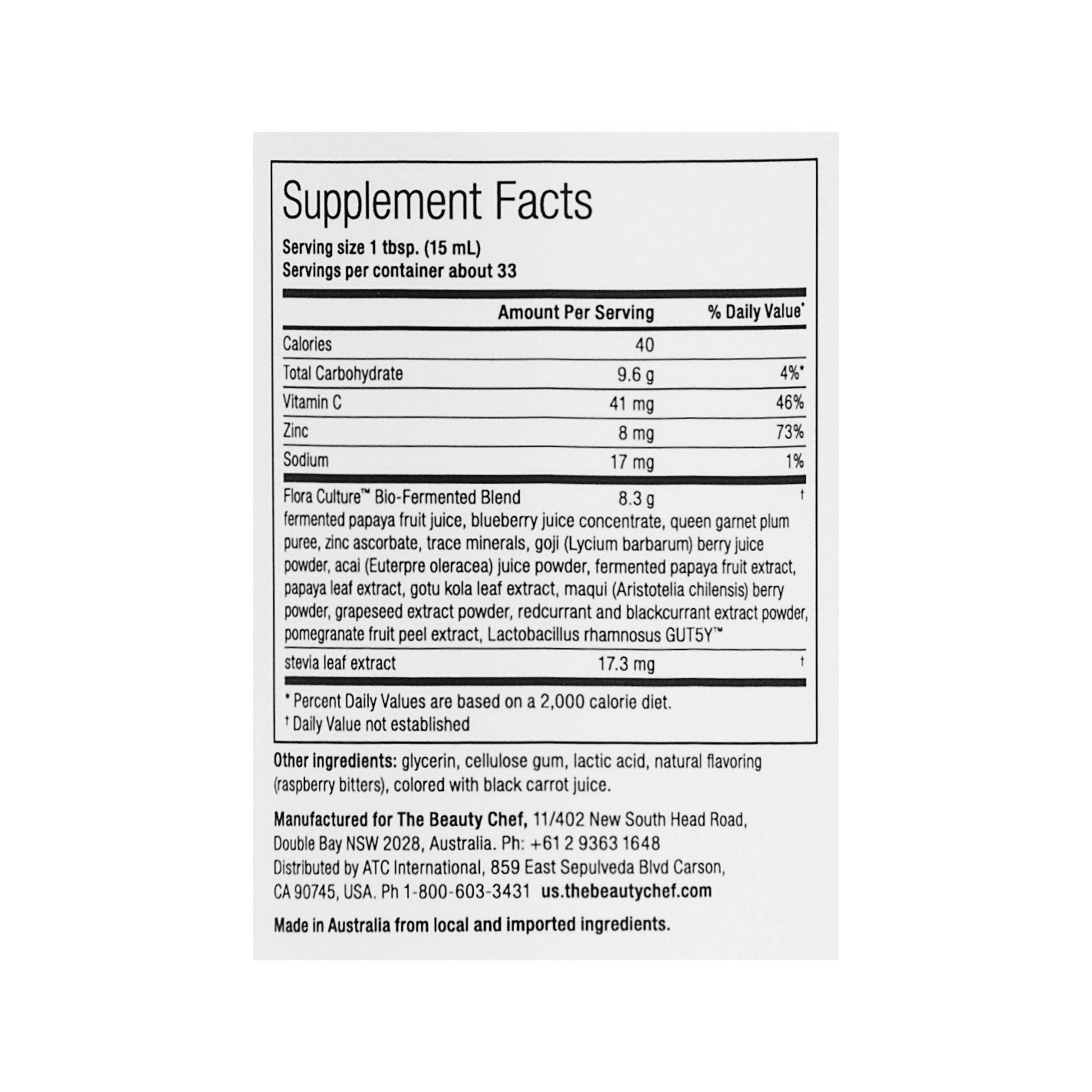 The Beauty Chef - Organic Collagen Inner Beauty Boost (16.9 fl oz / 500 ml)