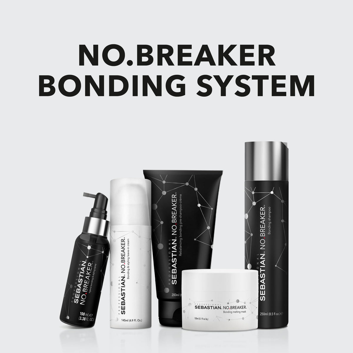 Sebastian Professional No Breaker Shampoo Reparador Sin Parabenos, Vegano