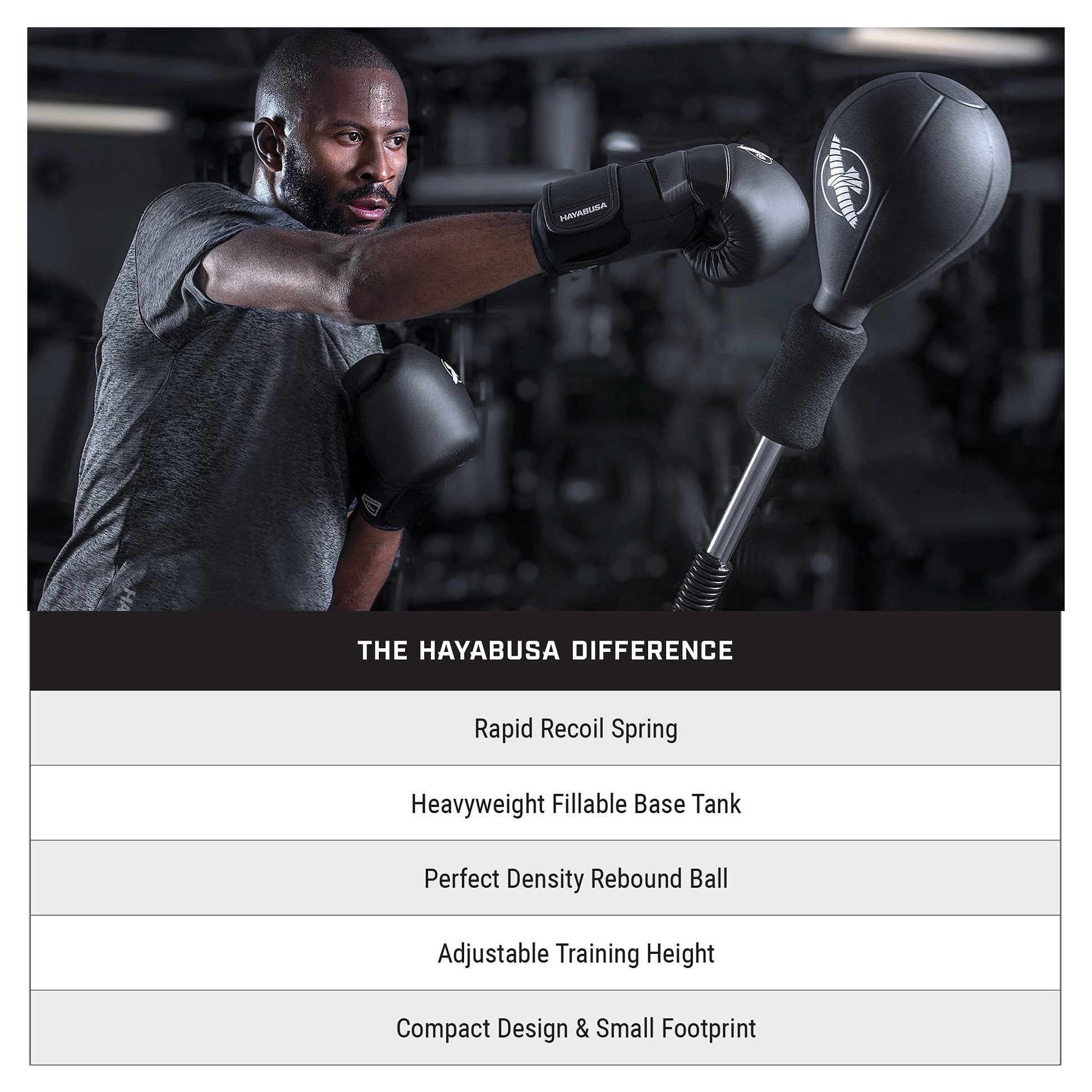 Hayabusa Cobra Reflex Bag - Negro