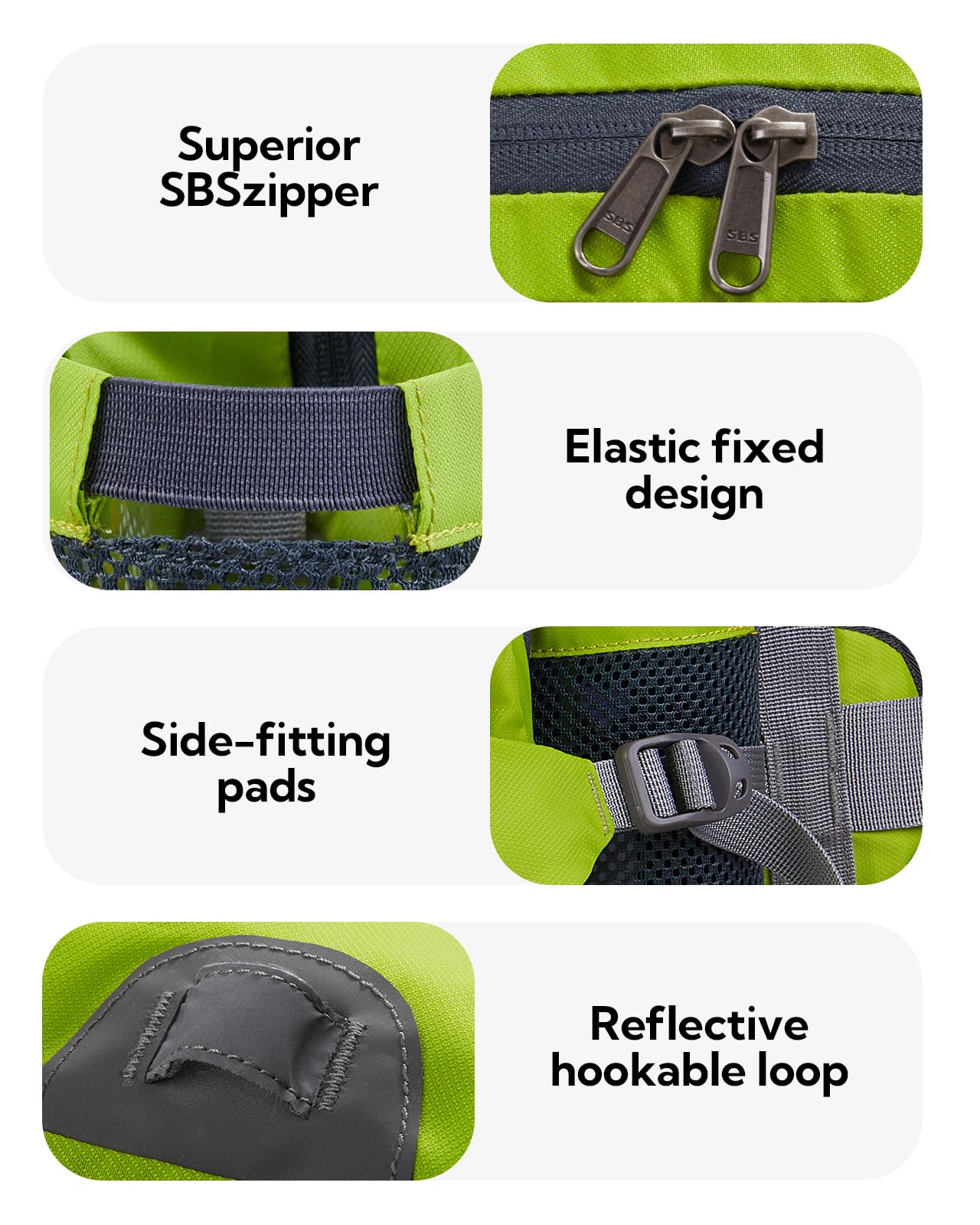 Riñonera WATERFLY Negra con Portabotellas para Senderismo y Deportes Hombre Mujer