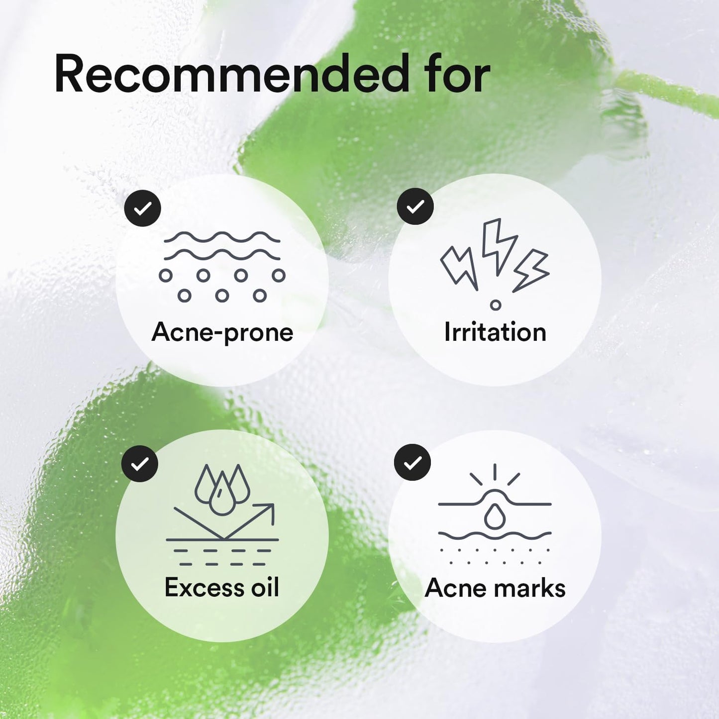 Suero en cápsulas Heartleaf Teca Calming Drop 1.69 fl oz Calma, piel áspera, piel sensible, refrescante