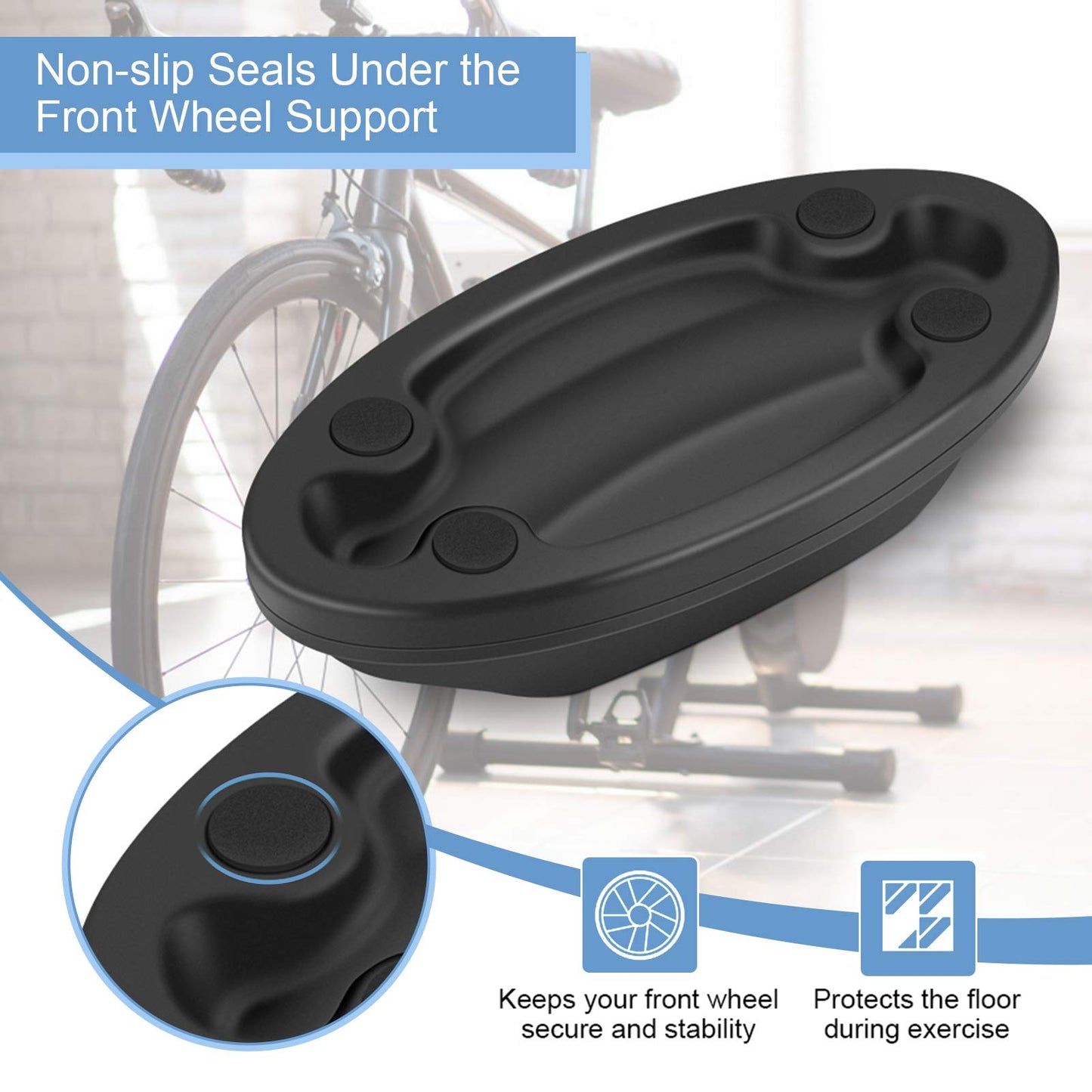 Elevador de Ruedas Alomejor Bicicleta Montaña para Ciclismo de Interior