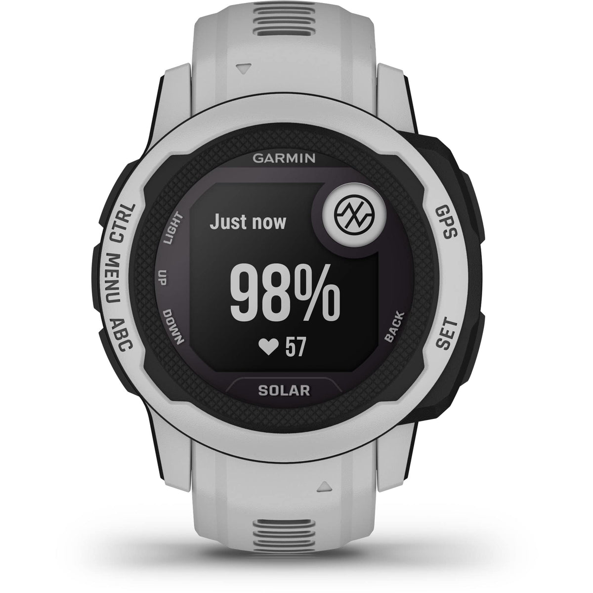 Reloj GPS Garmin Instinct 2S Solar Gris Niebla con Carga Solar y Soporte Multi-GNSS (Reacondicionado)