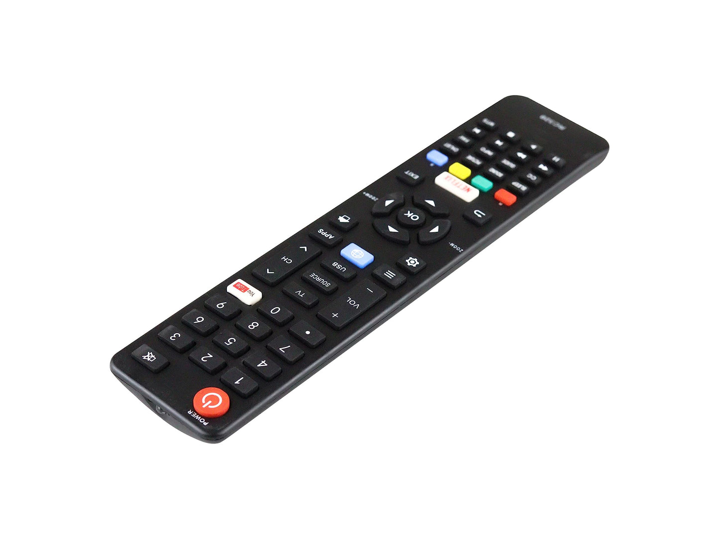 Control Remoto Compatible con Jvc Fanco Atvio Vios Speler Rc320 Smart TV Netflix
