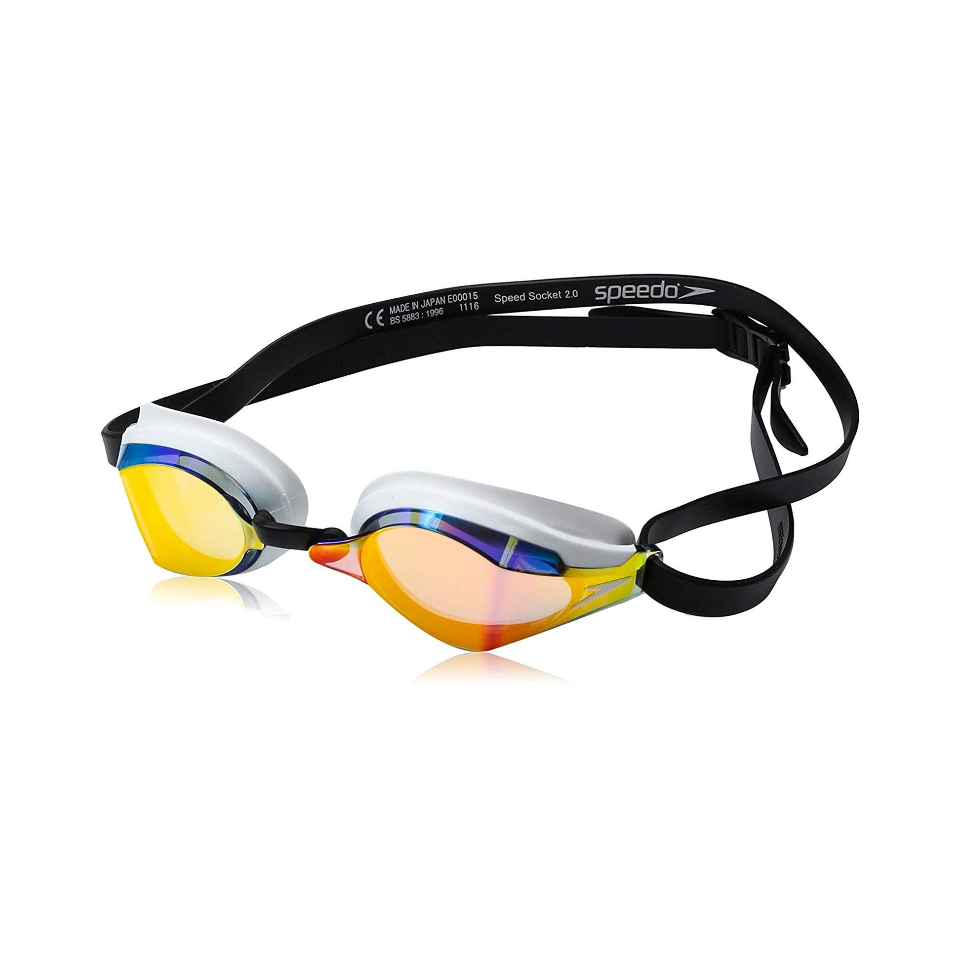 Anteojos de Natación Speedo Speed Socket 2.0 Vapor con Espejo