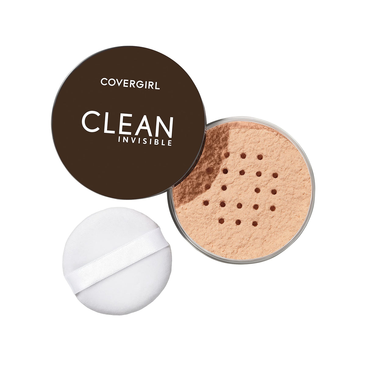 Clean Invisible Loose Powder - 110 Translucent Light by CoverGirl for Women - 0.63 oz Powder