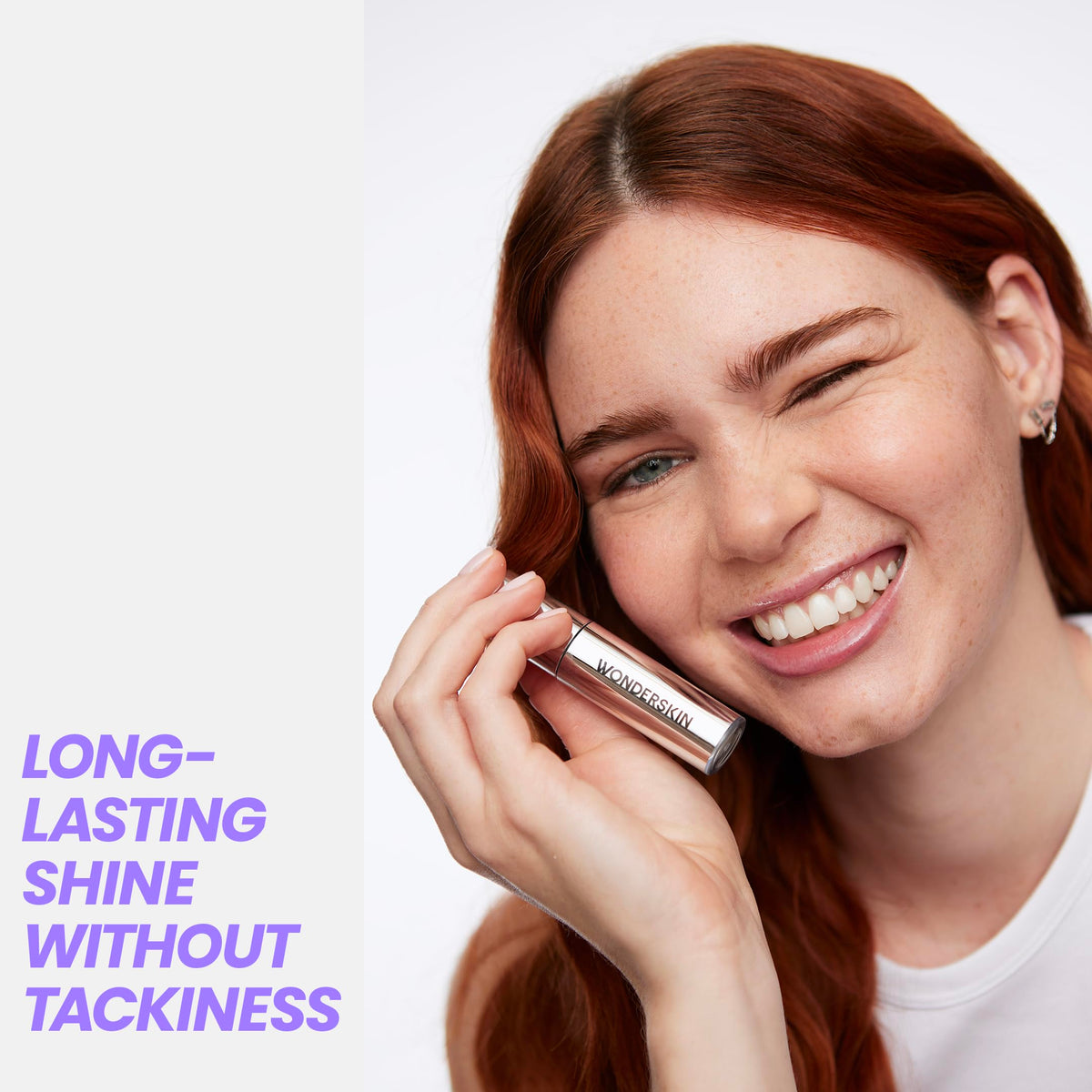Wonderskin Lip Oil - Aceite De Suero De Rehabilitación De Labios, Suero Transparente Hidratante E Hidratante Para Labios Secos - Natural, Vegano Y No Pegajoso (Transparente)