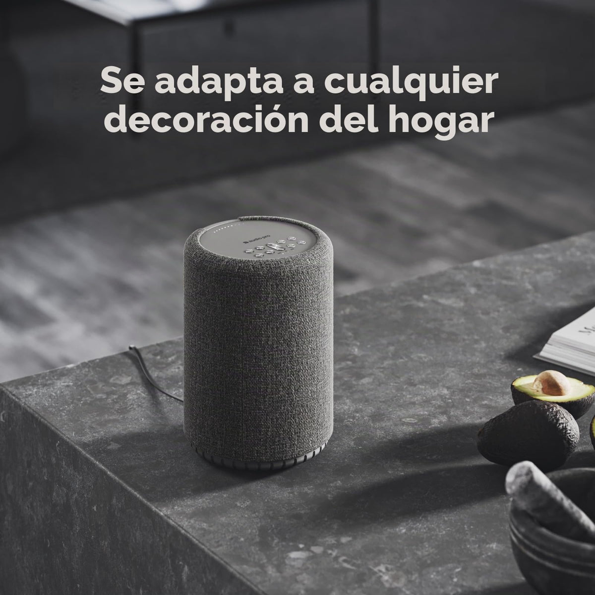 Altavoz Inalámbrico Audio Pro Gris Oscuro Multiroom Montable de Alta Fidelidad Compatible con AirPlay 2 y Google Cast
