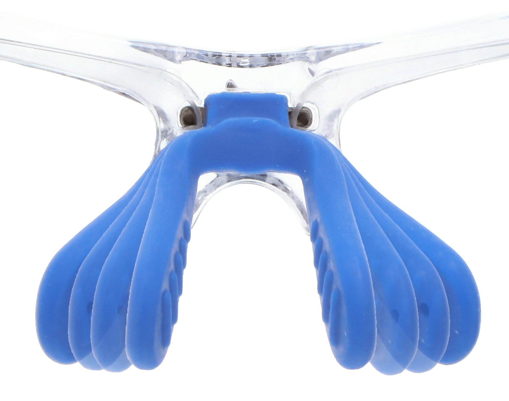 Anteojos de Seguridad MCR Safety Espejo Diamante Azul Marco Transparente