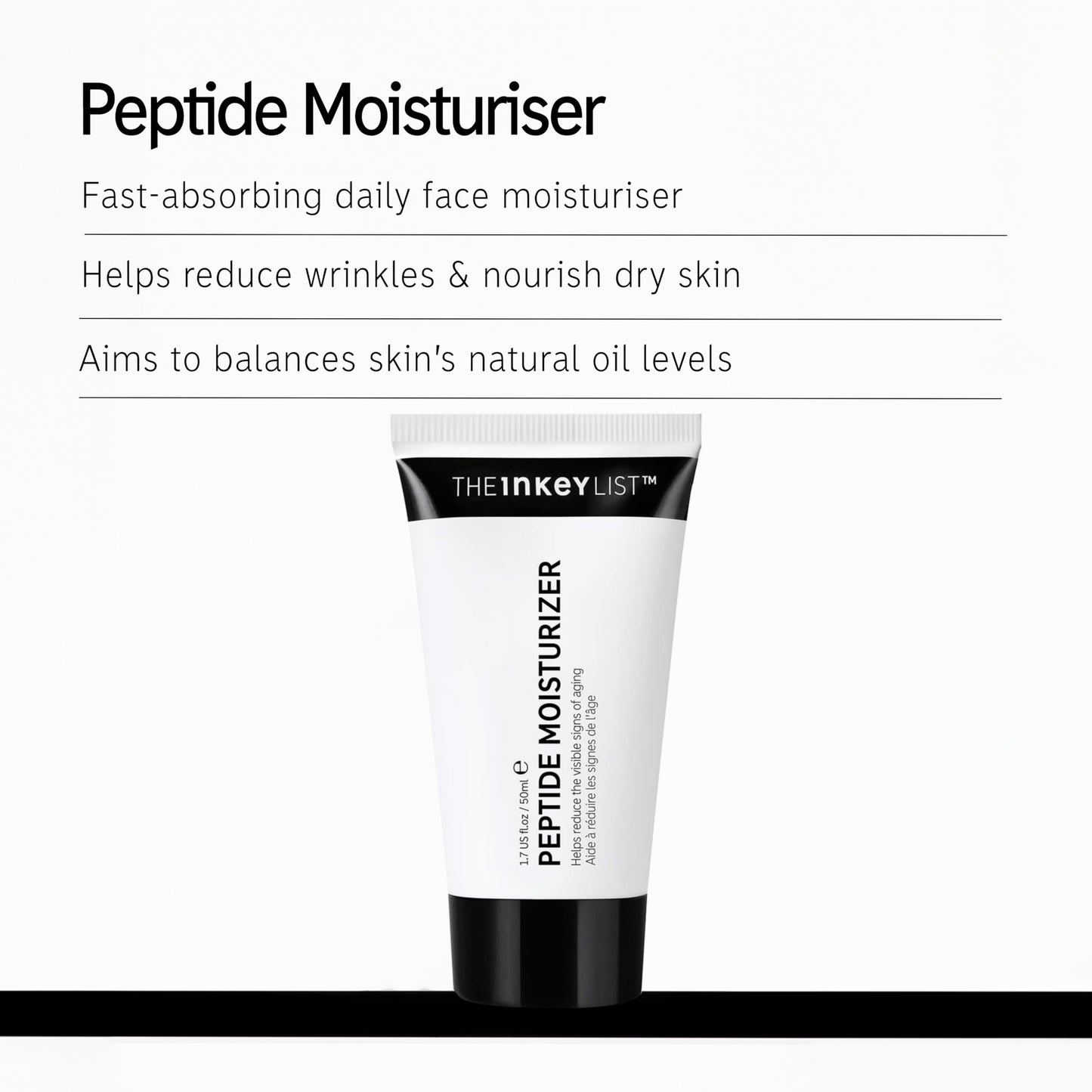 THE INKEY LIST PEPTIDE MOISTURIZER