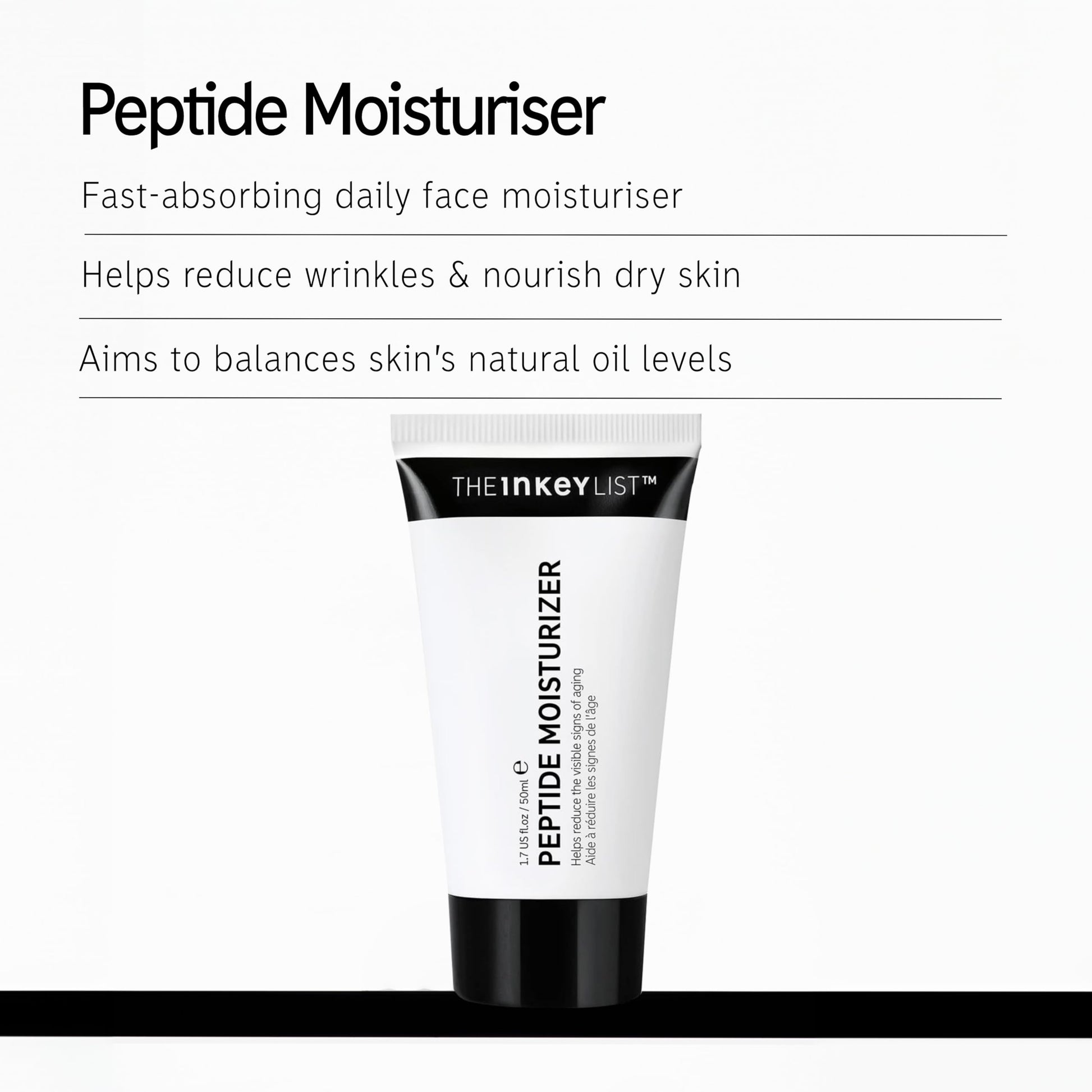 THE INKEY LIST PEPTIDE MOISTURIZER