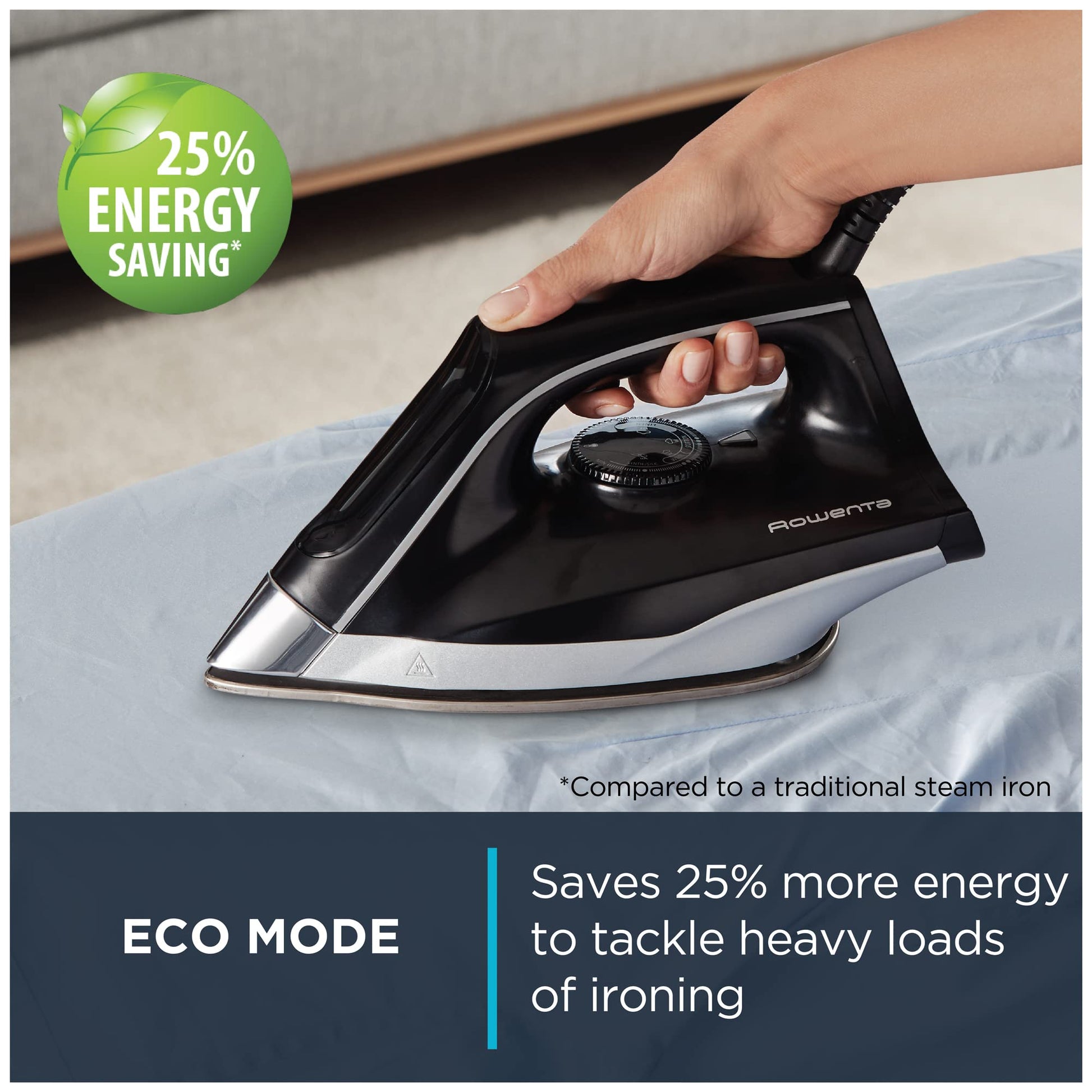 Central de Vapor Rowenta Compact Steam Pro 1.7 L con Plancha y Contenedor de Agua Extraíble