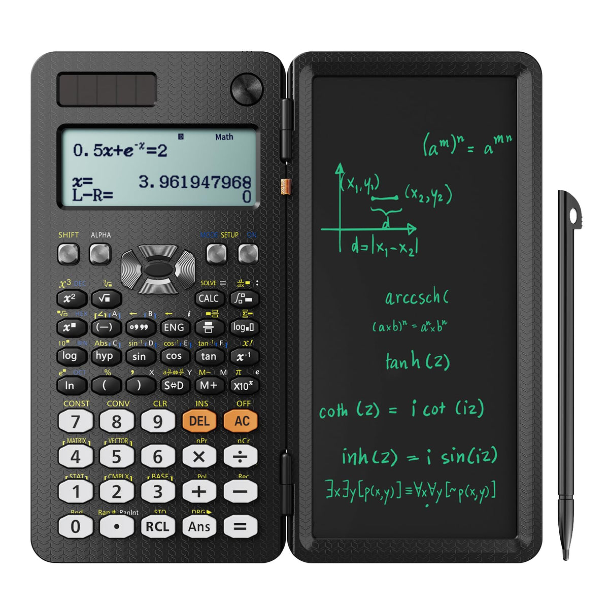 Calculadora Científica NEWYES LCD Plegable para Estudiantes Escolares