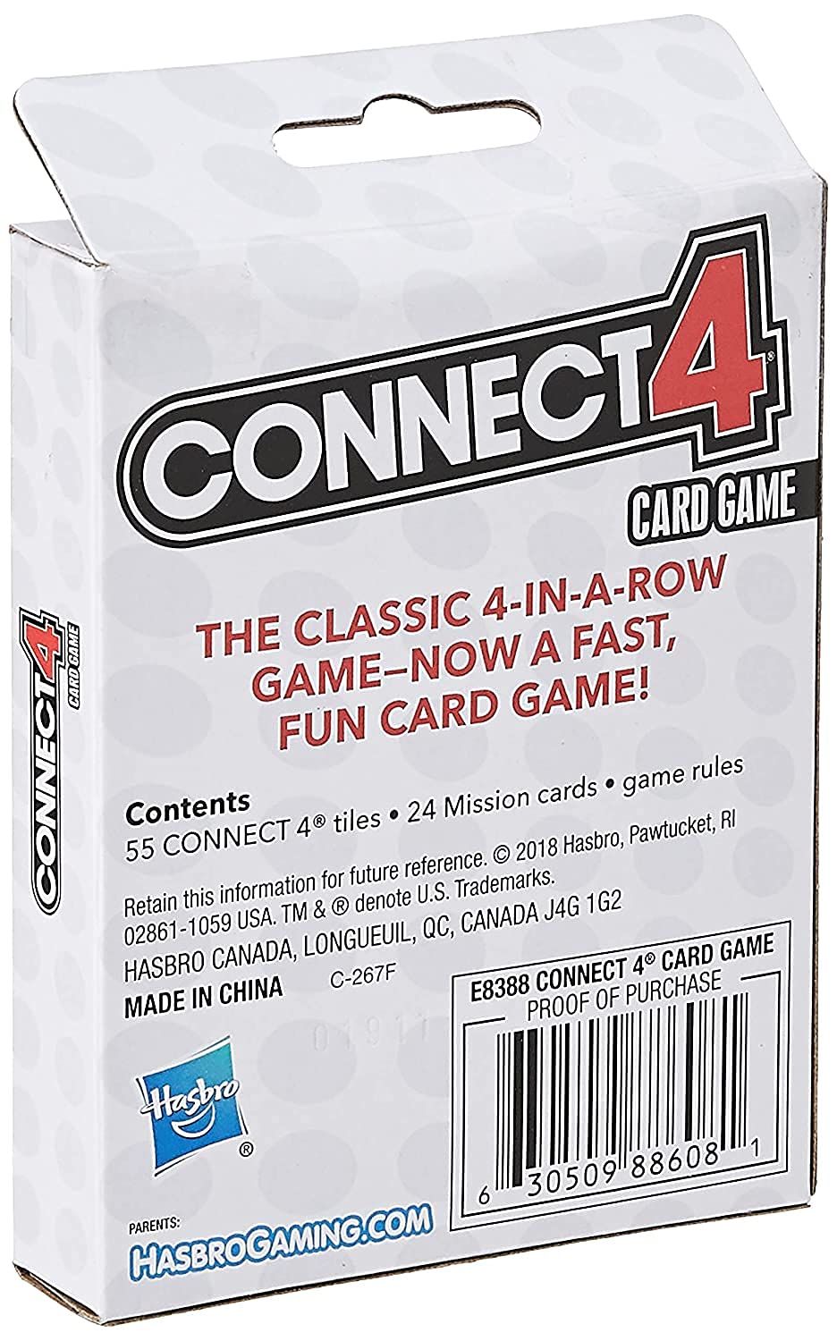 Hasbro Gaming Classic Card Games Connect 4 Toy