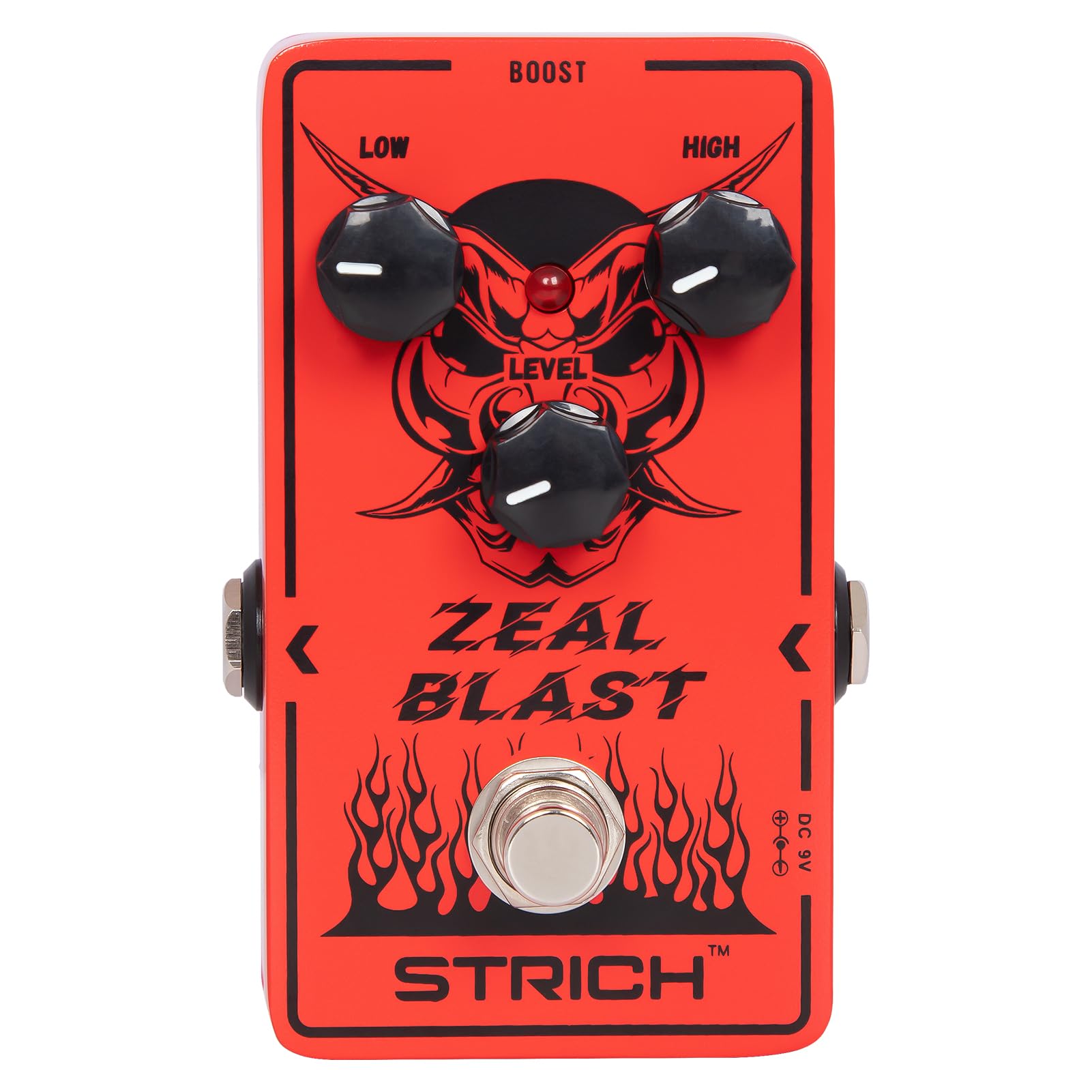 STRICH - Pedal de efecto de refuerzo para guitarra eléctrica y bajo True Bypass