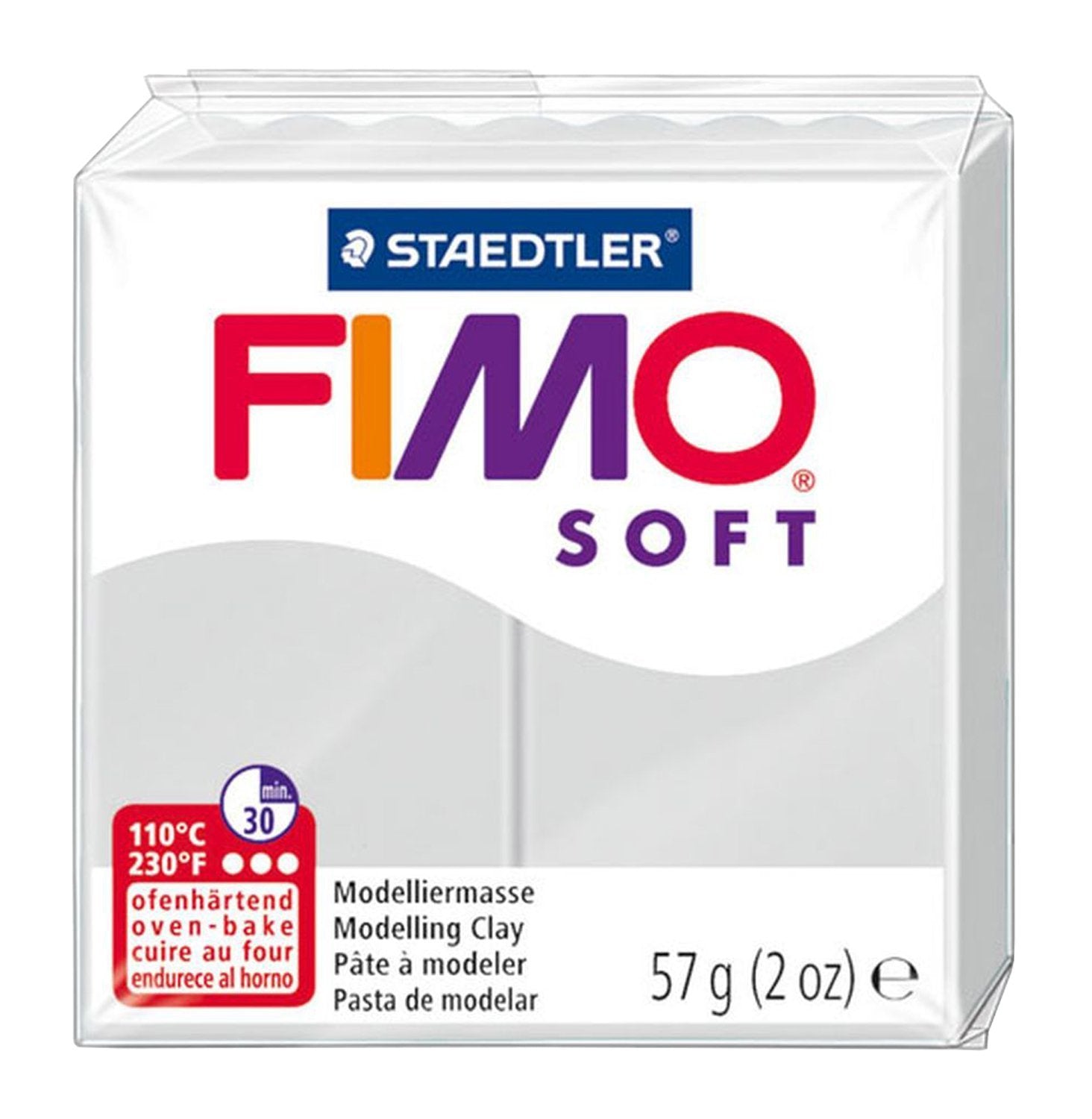FIMO - Arcilla para modelar horno de polímero suave, 57 g, juego de 8 tonos tierra