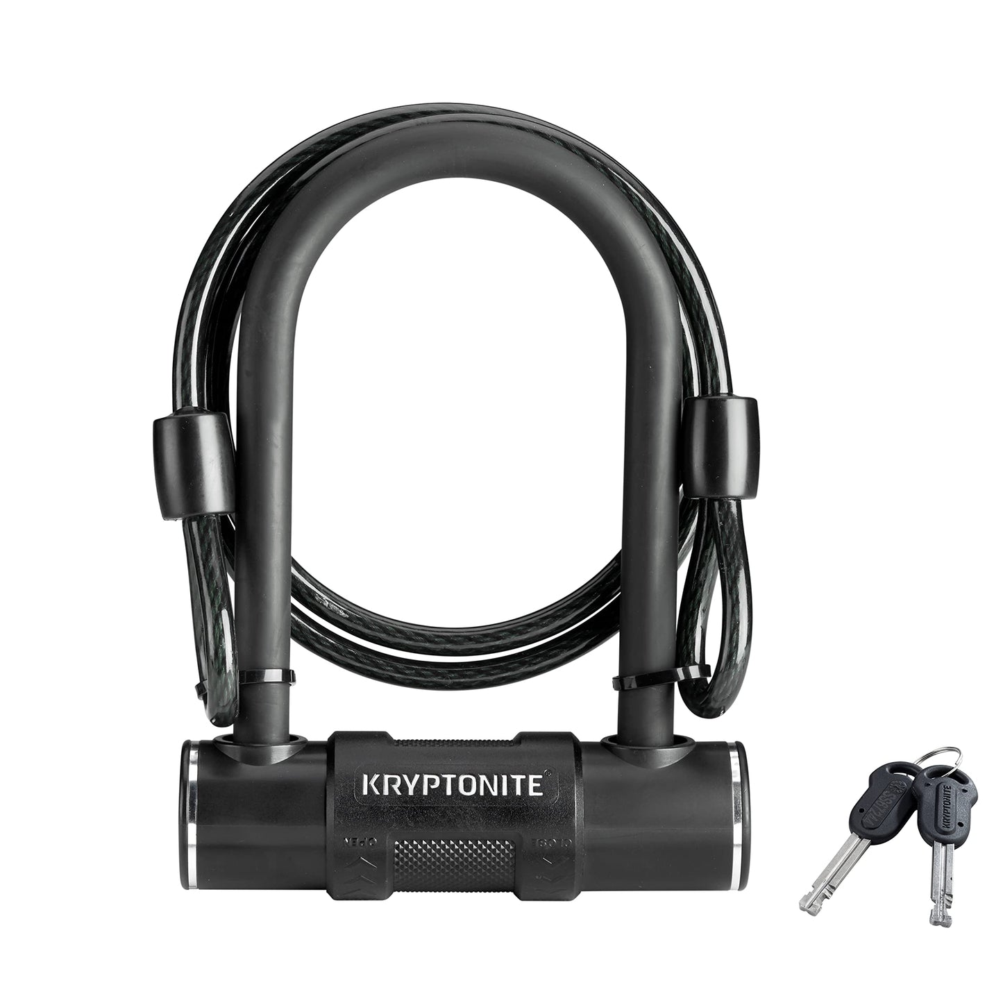 Kryptonite - Mini candado U-lock con cable de