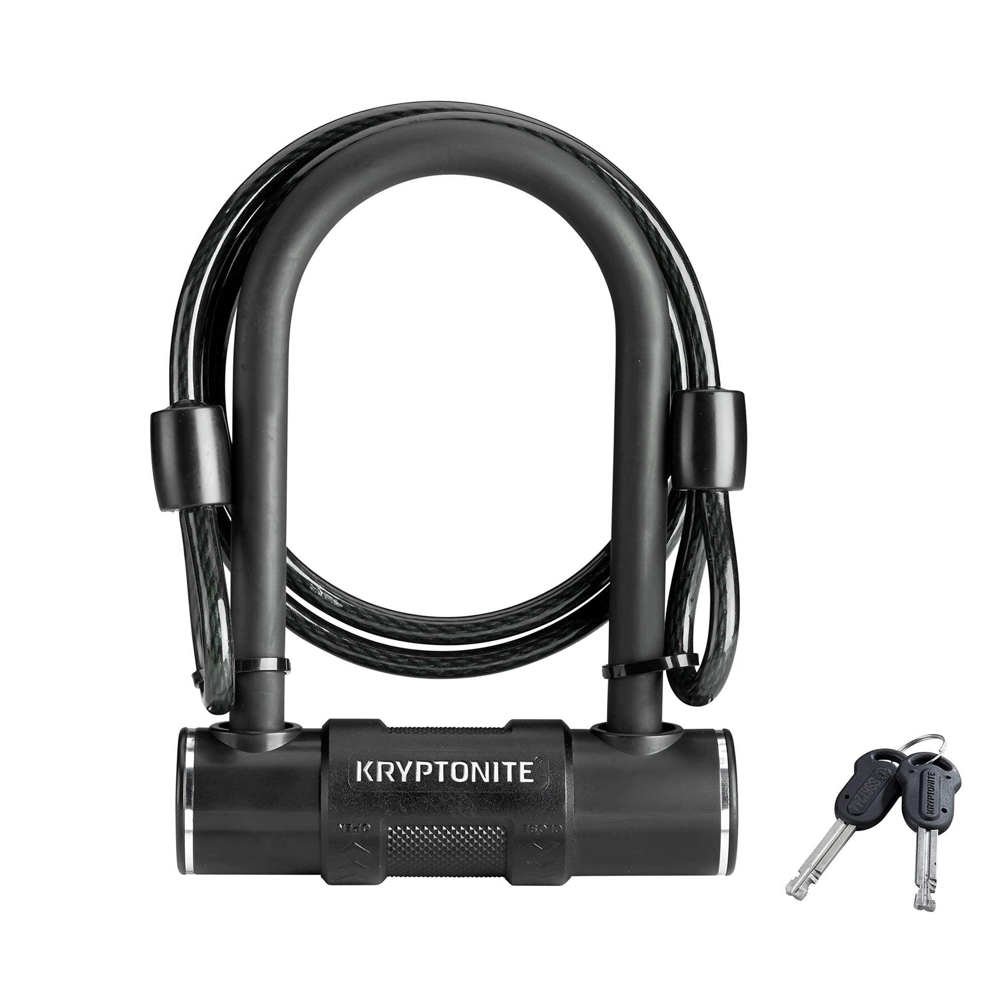 Kryptonite - Mini candado U-lock con cable de