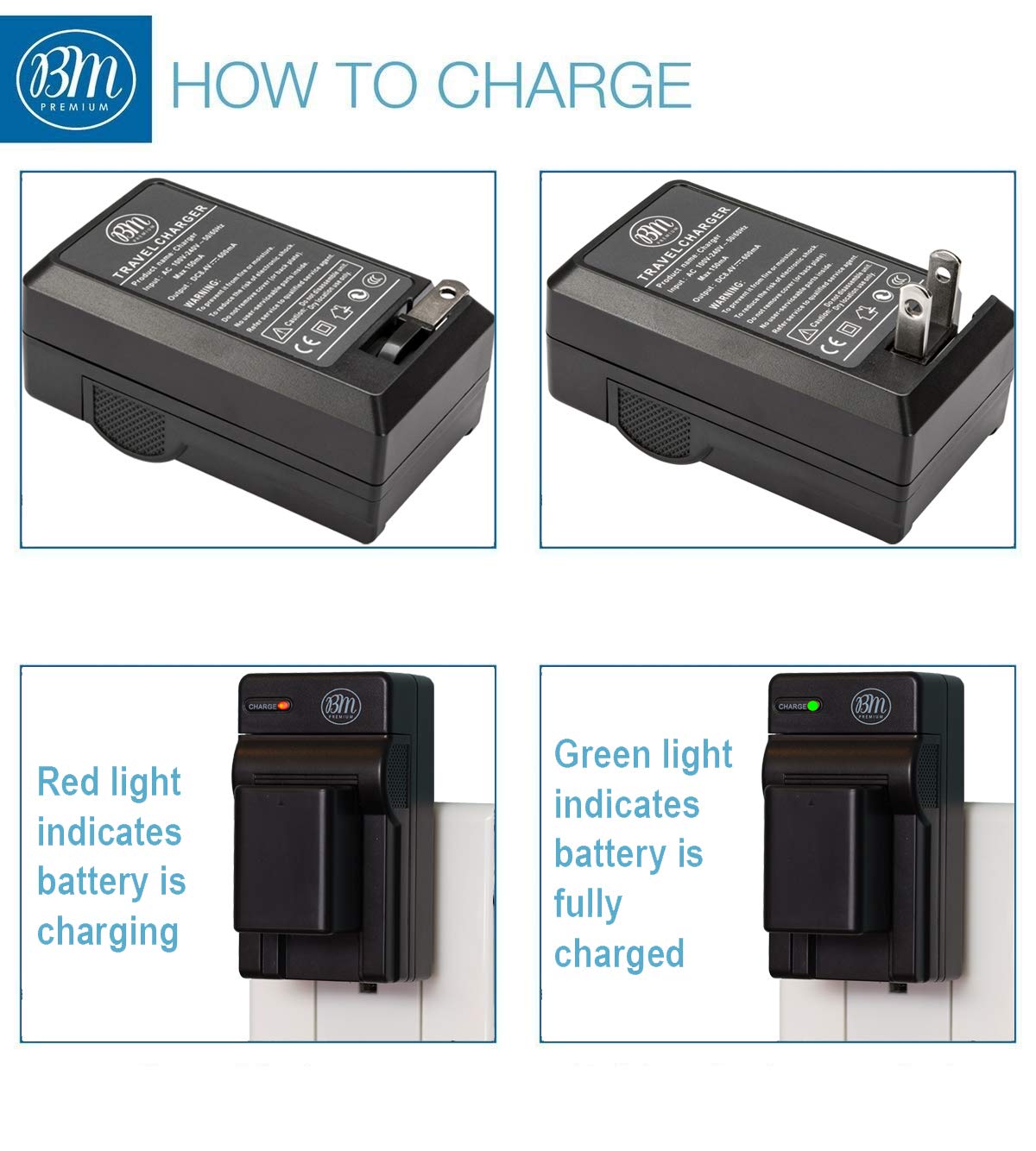 BM Premium Pack Of 2 BP-718 Batteries Fully Decoded & Battery Charger for Canon Vixia HFM50, HFM52, HFM500, HFR30, HFR32, HFR300, HFR40, HFR42, HFR400, HFR50, HFR52, HFR500, HFR60, HFR62, HFR600 Camcorder + More!!!