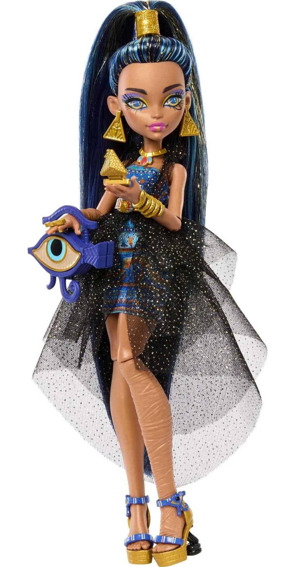 Muñeca Monster High Cleo Fiesta Monstruosa con Accesorios para Niñas