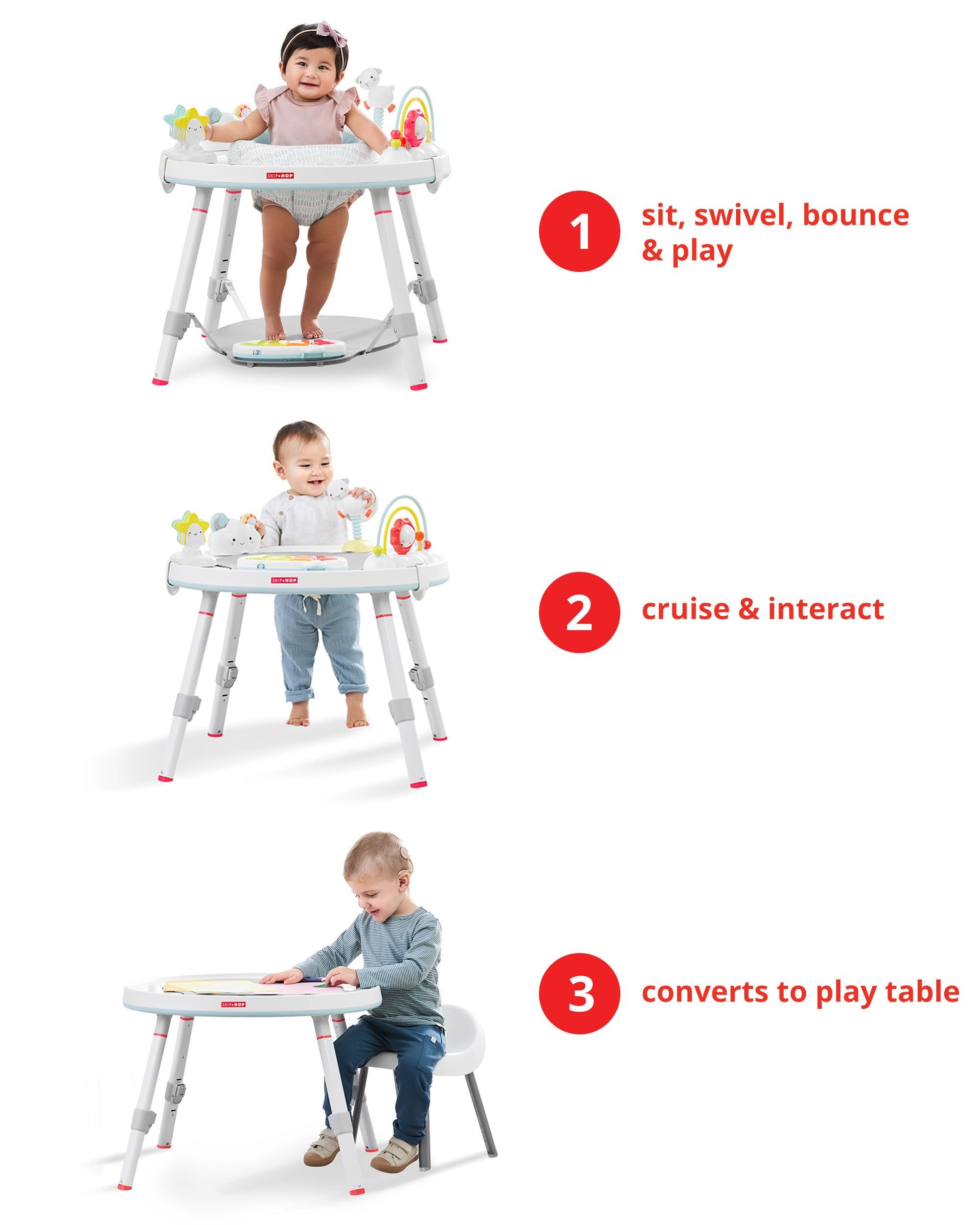 Centro de Actividades Skip Hop Silver Lining Cloud Interactivo para Bebés