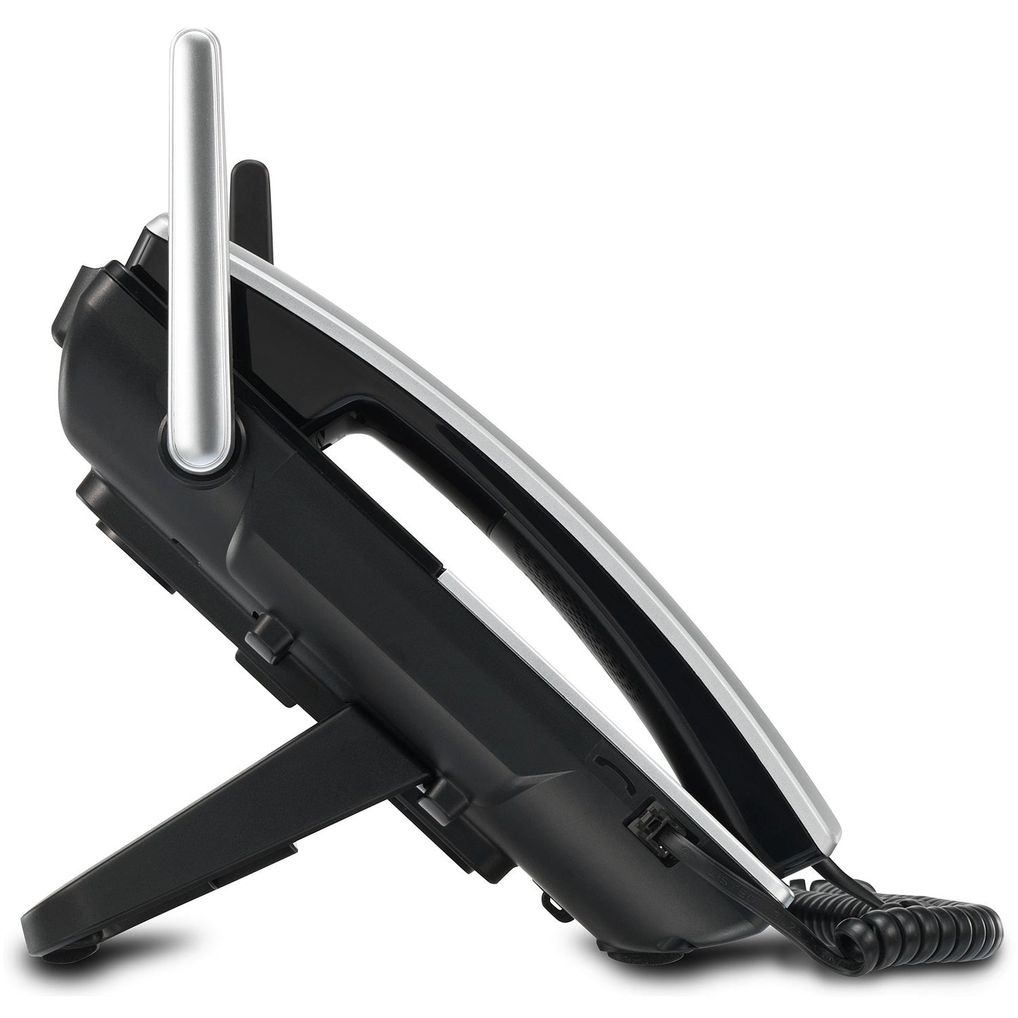 VTech CM18445 DECT6.0 - Teléfono de Oficina para pequeñas Empresas con Sistema de contestación, Consola Principal, Color Negro y Plateado