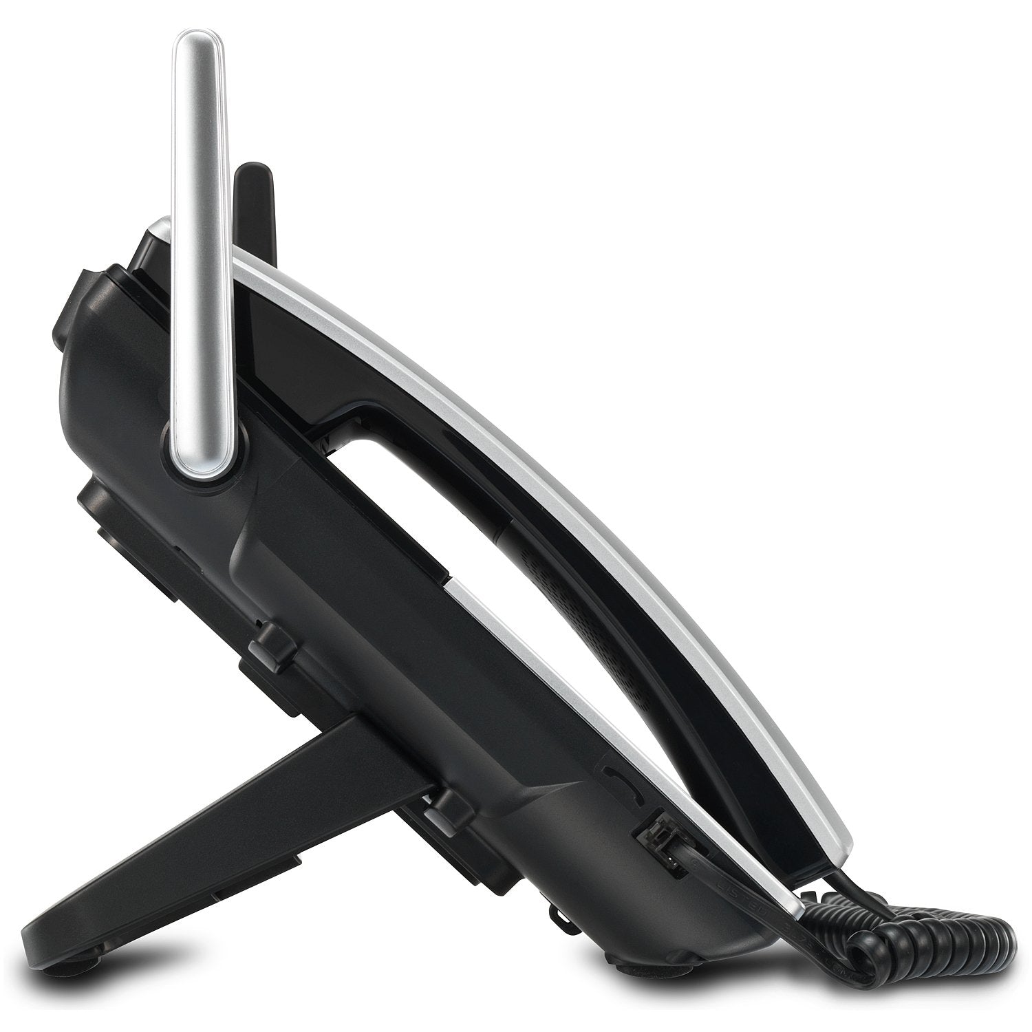 VTech CM18445 DECT6.0 - Teléfono de Oficina para pequeñas Empresas con Sistema de contestación, Consola Principal, Color Negro y Plateado