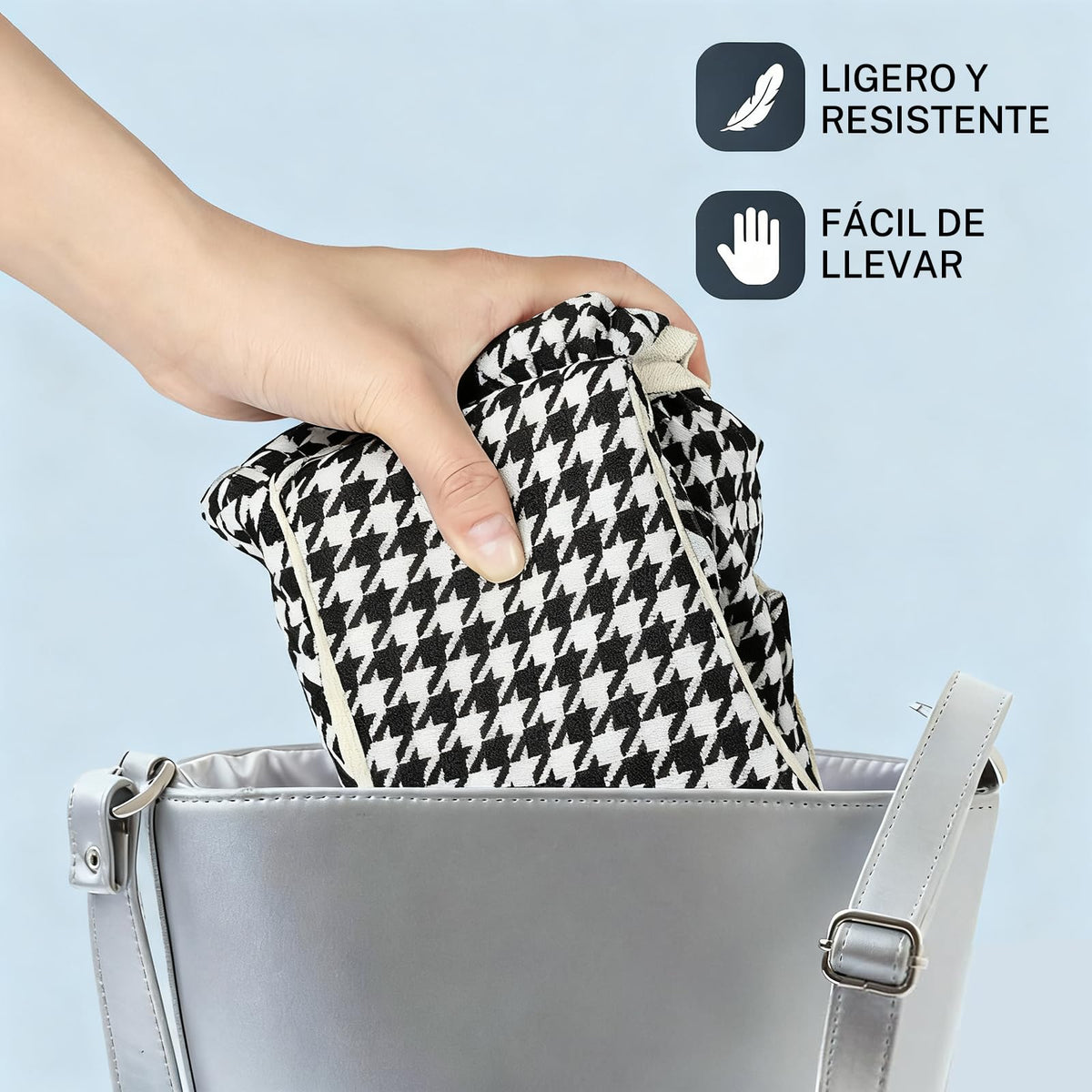 Niños Portador,Niños Portador Ajustable,Asiento Ergonómico Antideslizante para la Cintura,con Capacidad para Soportar Entre 10 y 30 Libras (Pata de Gallo Blanco y Negro)
