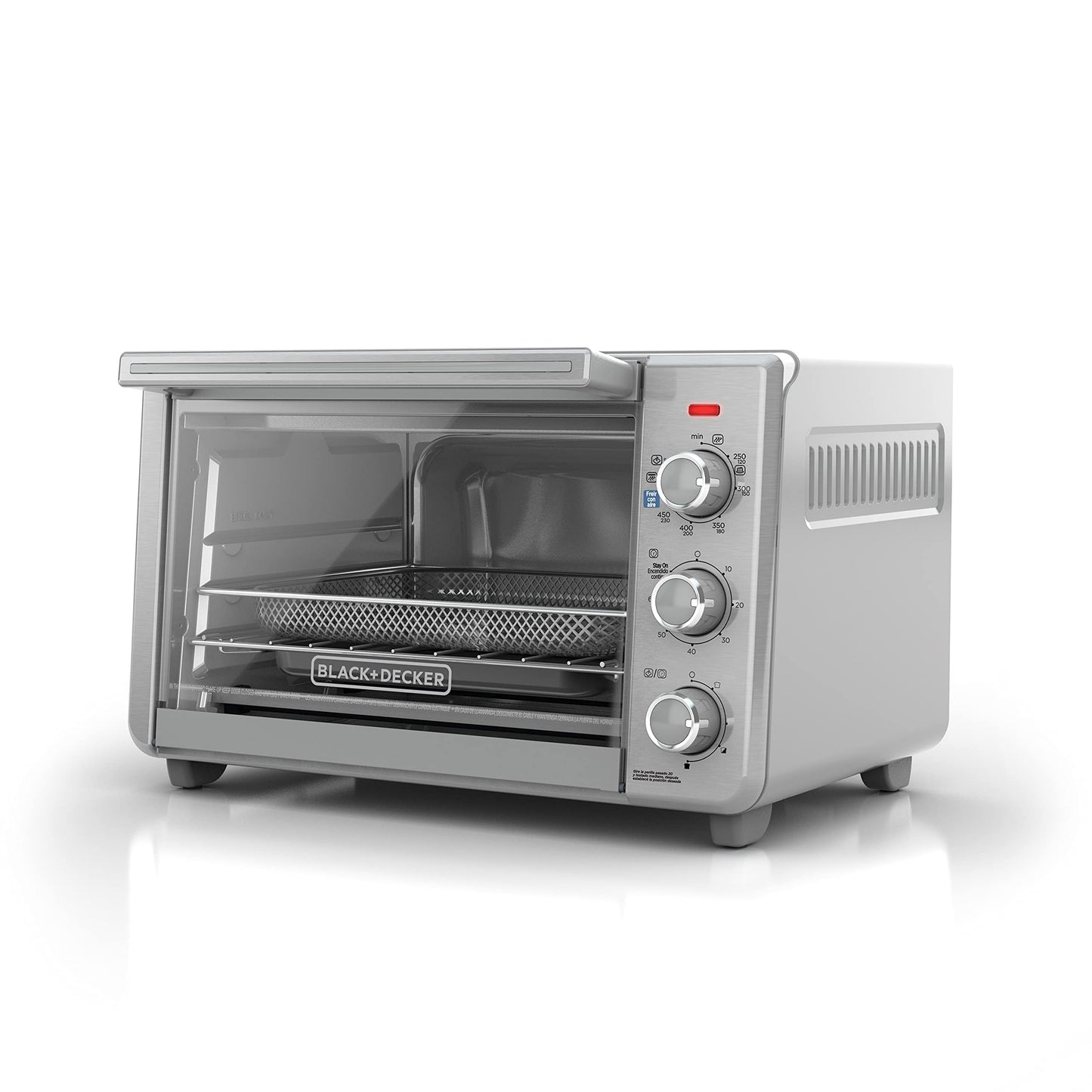 Frie y Hornea con el Horno Tostador de Black + Decker de 21.8 L, TO3217SS-LA