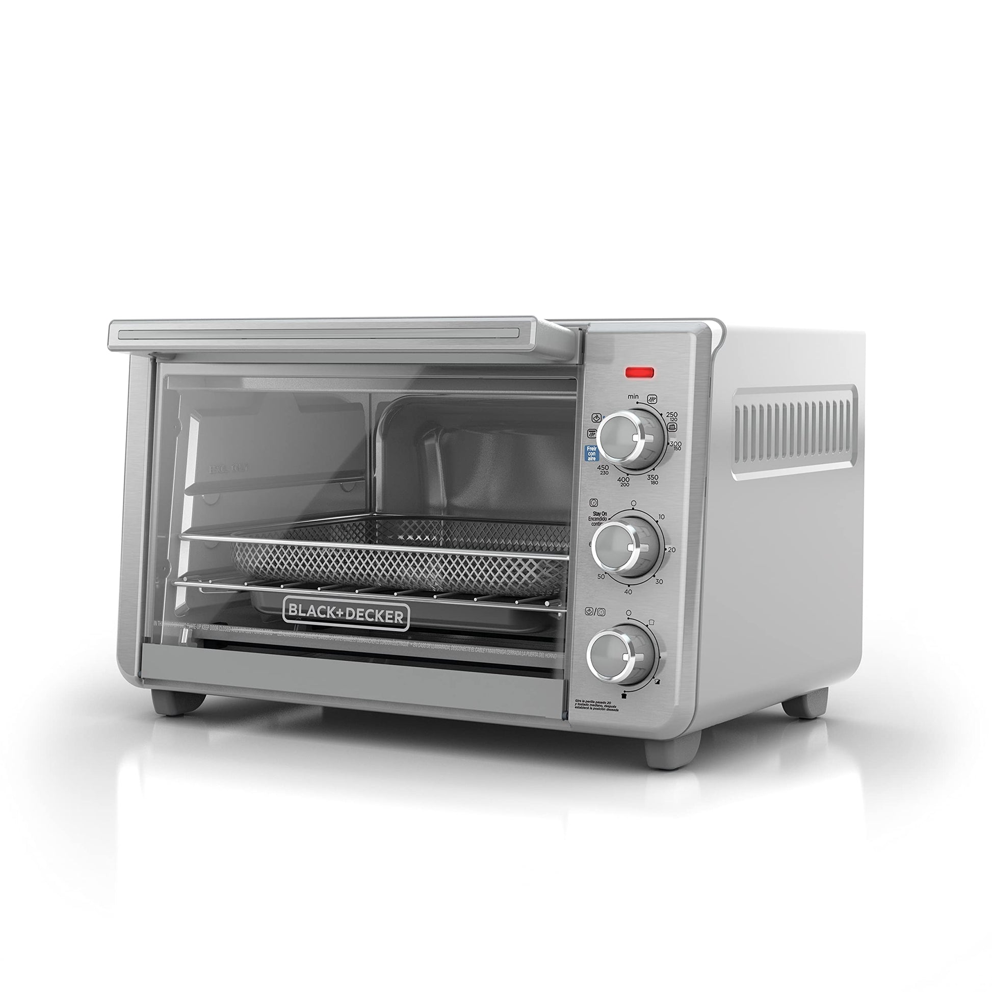 Frie y Hornea con el Horno Tostador de Black + Decker de 21.8 L, TO3217SS-LA