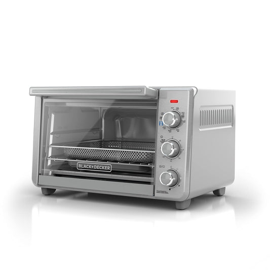 Frie y Hornea con el Horno Tostador de Black + Decker de 21.8 L, TO3217SS-LA